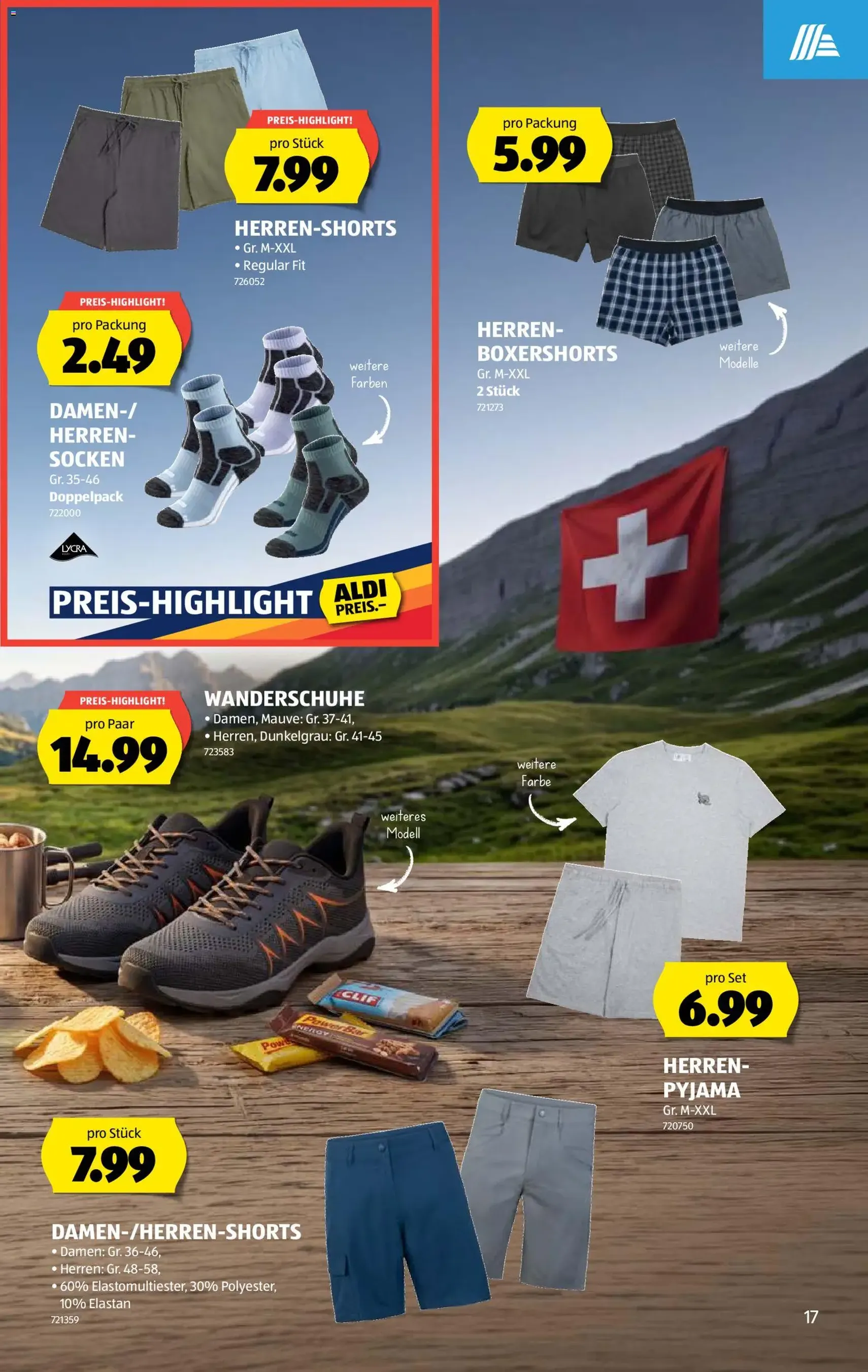 Aldi aktionen - Gültiger Prospekt ab 30.07.2026, Seite 17 von insgesamt 43