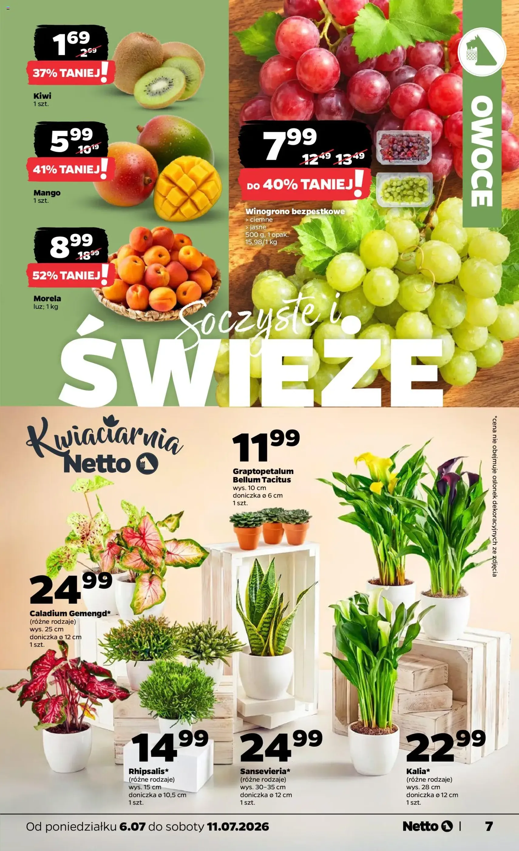Netto gazetka od poniedziałku spożywcza - ważny gazetka od 06.07.2026 strona 7 z 35