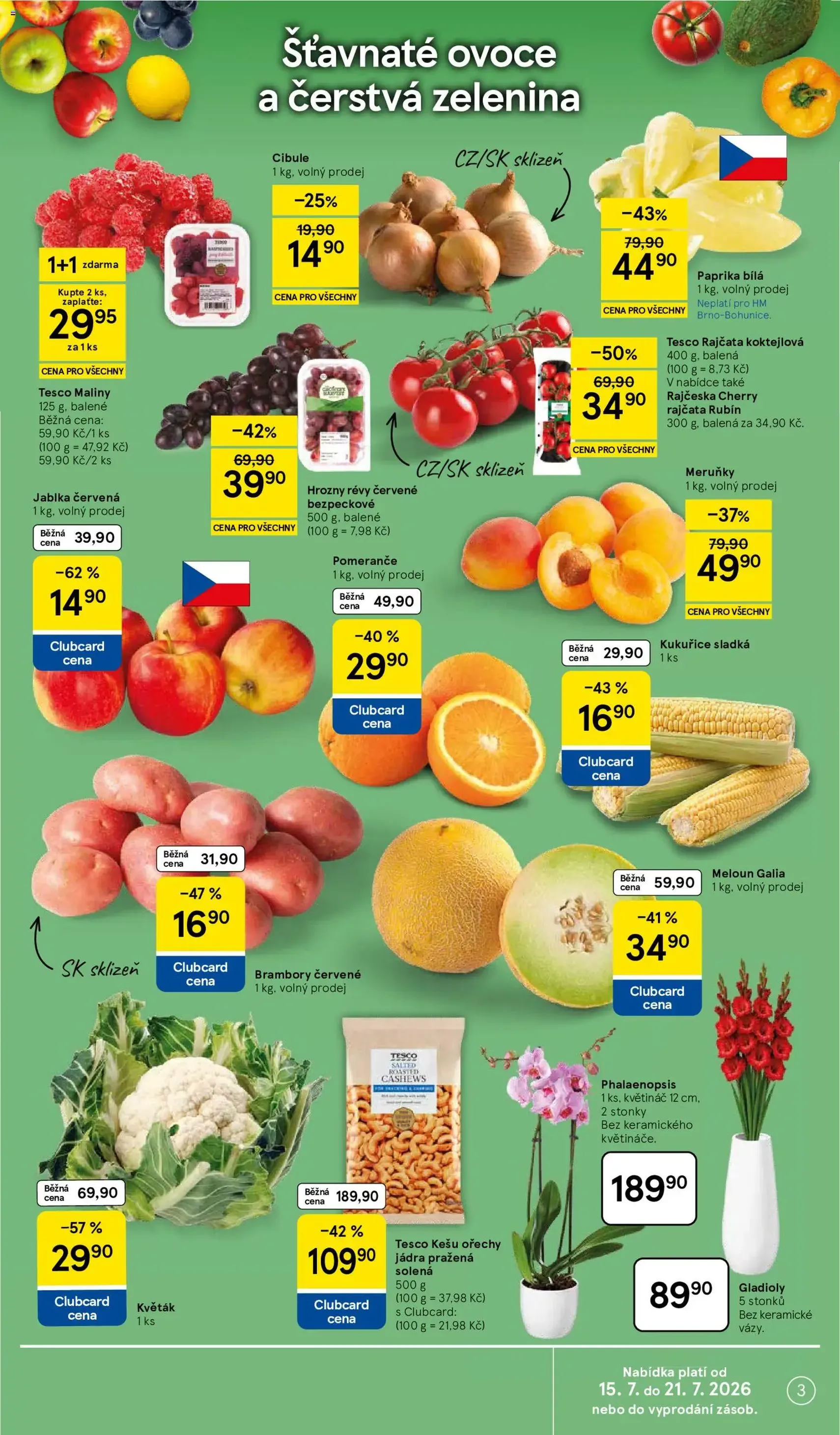 Tesco leták - Hypermarket - platný leták od 15.07.2026 strana 3 z 36