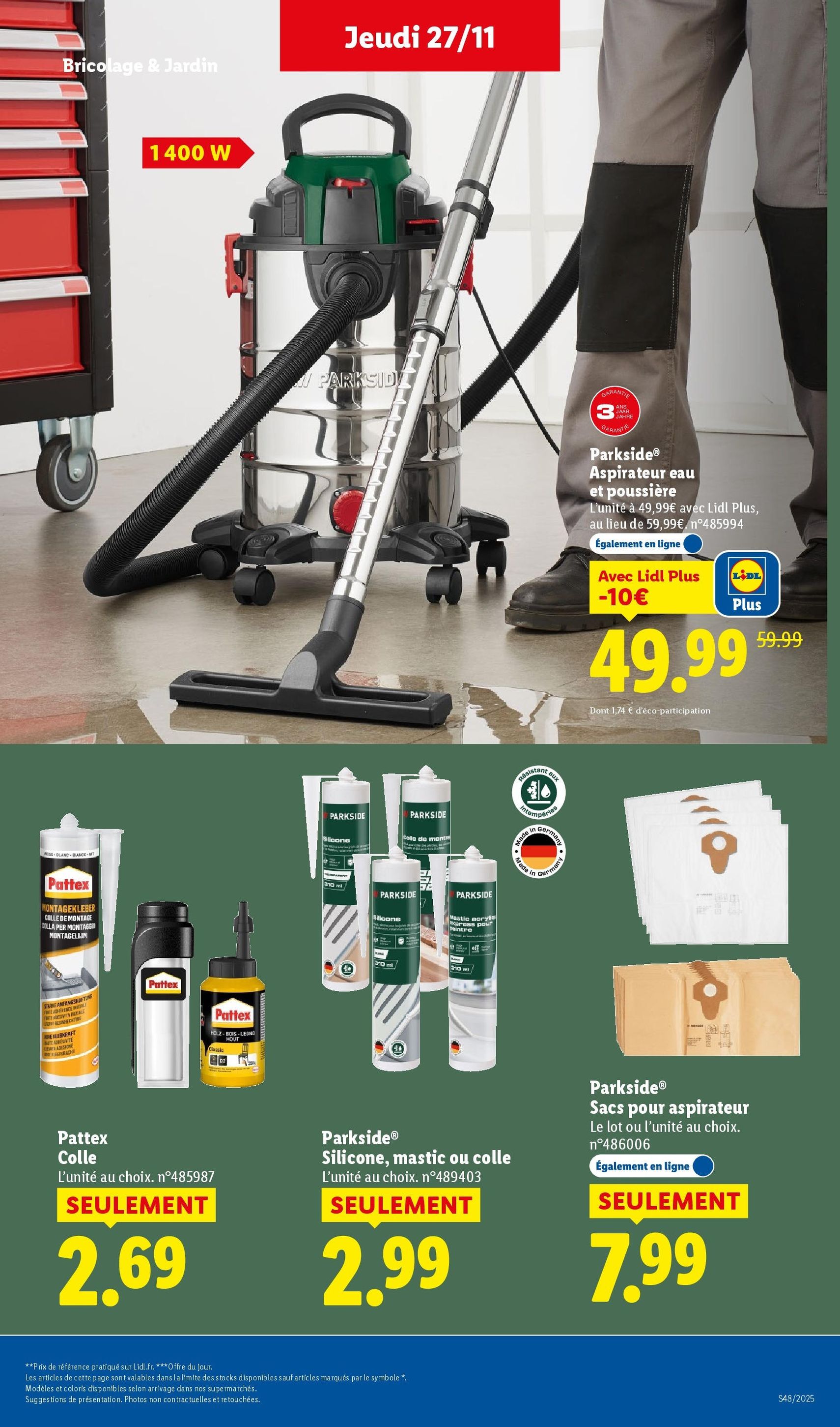 LIDL Black Friday - brochure valable à partir du 27/11/2025, page 55 sur 100