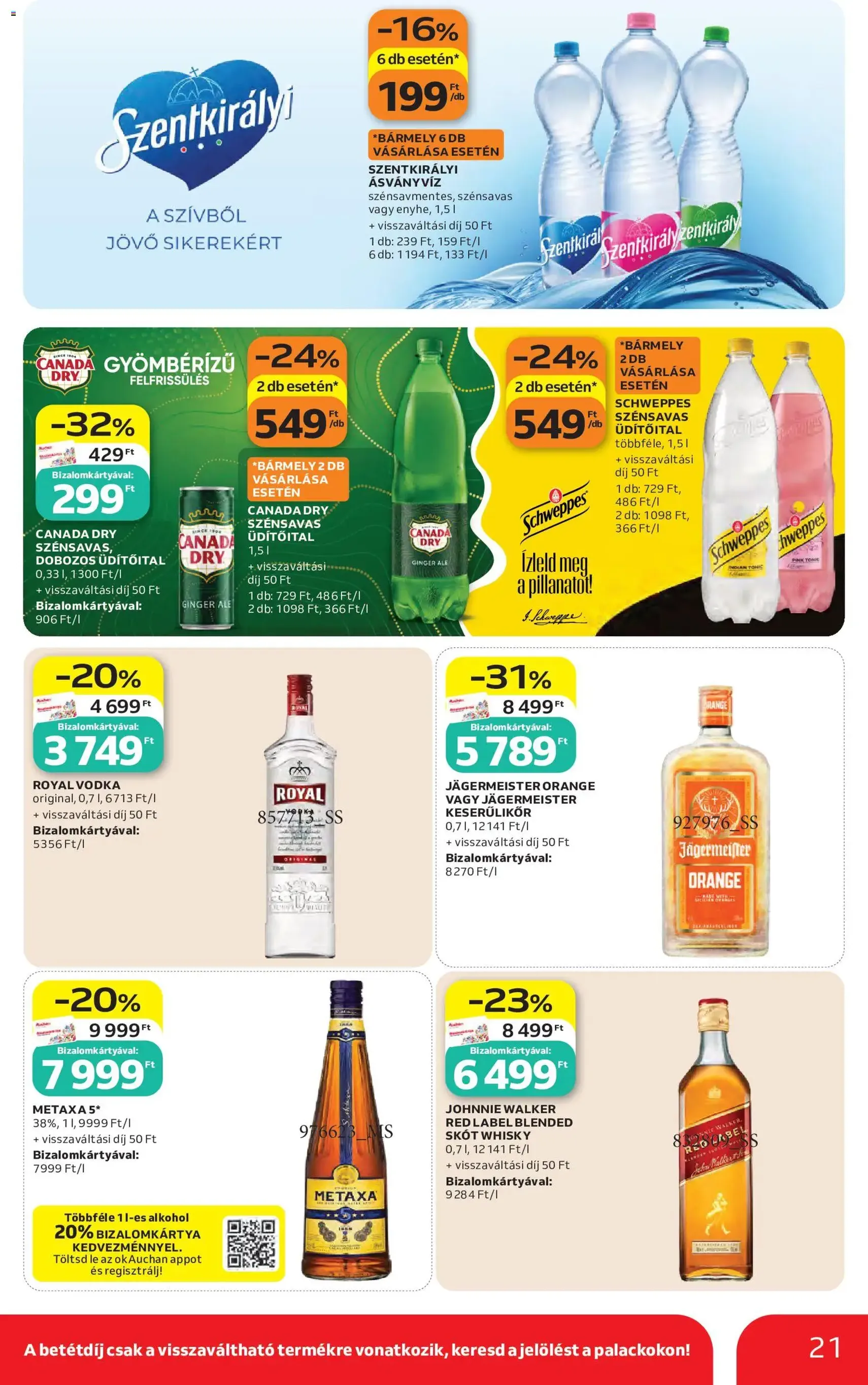 Auchan akciós újság - 2026.07.30. érvényes szórólap 21 oldal 45 oldalból