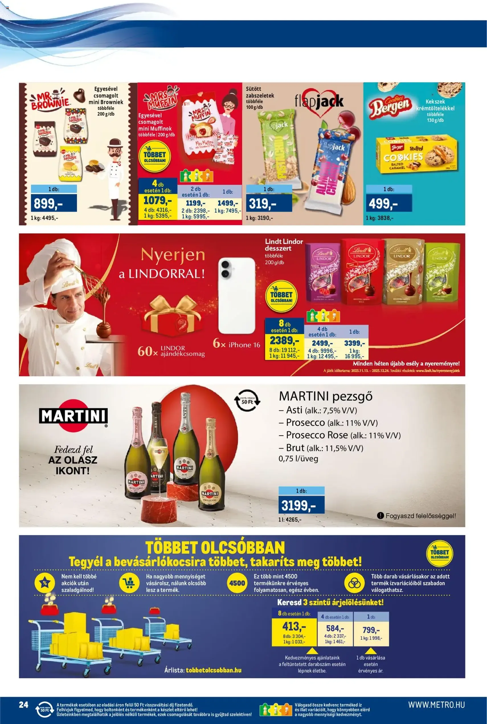 Metro Akciós újság - 2025.11.15. érvényes szórólap 24 oldal 55 oldalból