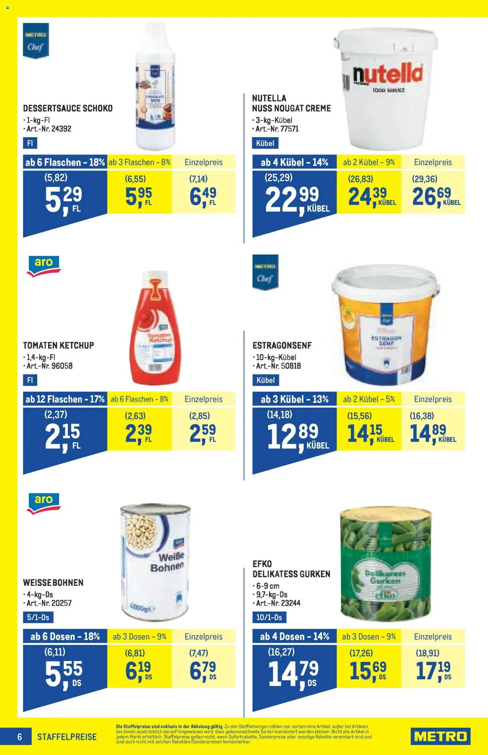 Metro angebote Profi - Gültiger Prospekt ab 05.03.2026, Seite 6 von insgesamt 72