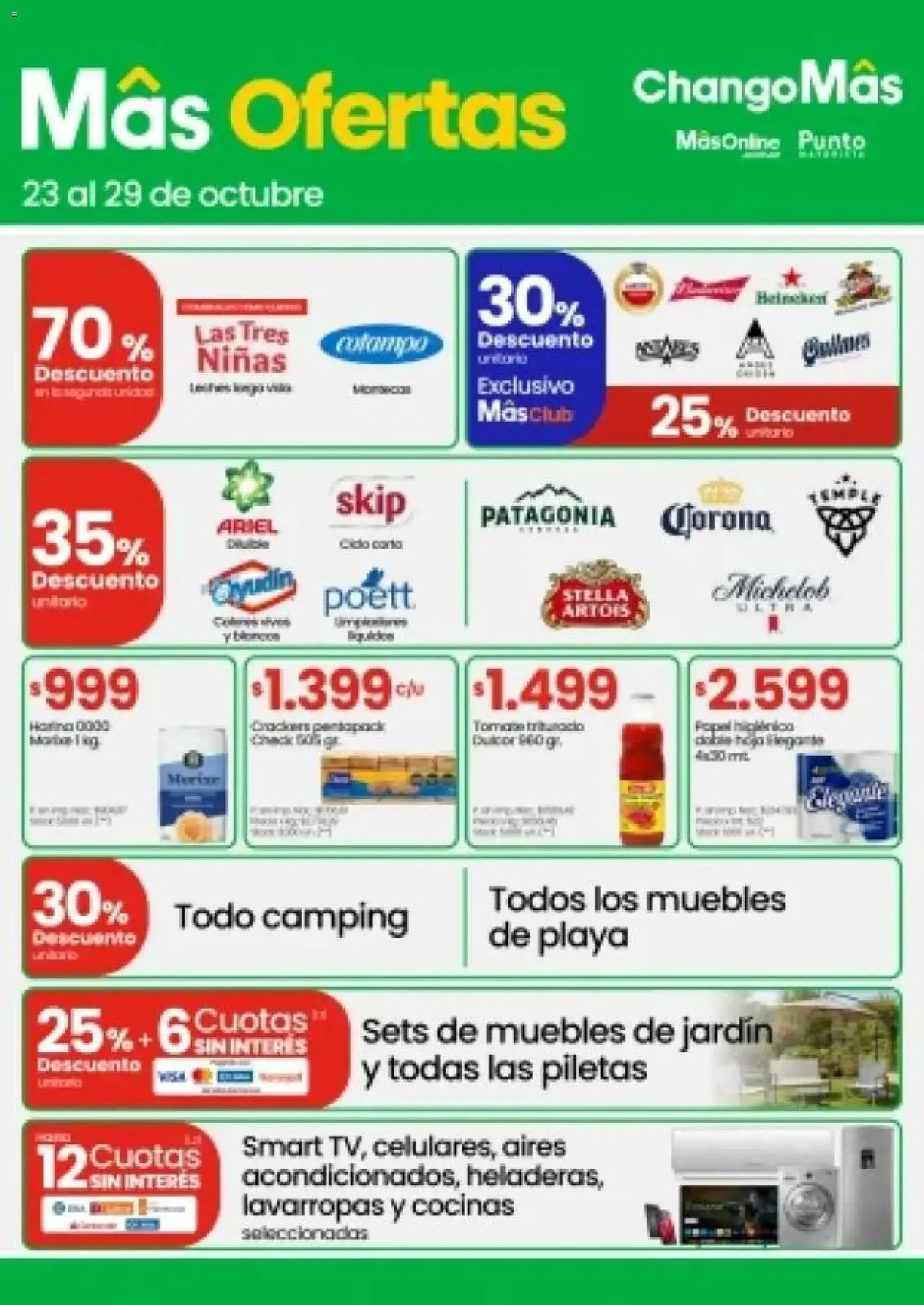 Changomas ofertas - folleto válido desde 23/10/2025 página 1 de 13 Changomas ofertas - folleto válido desde 23/10/2025 página 1 de 13