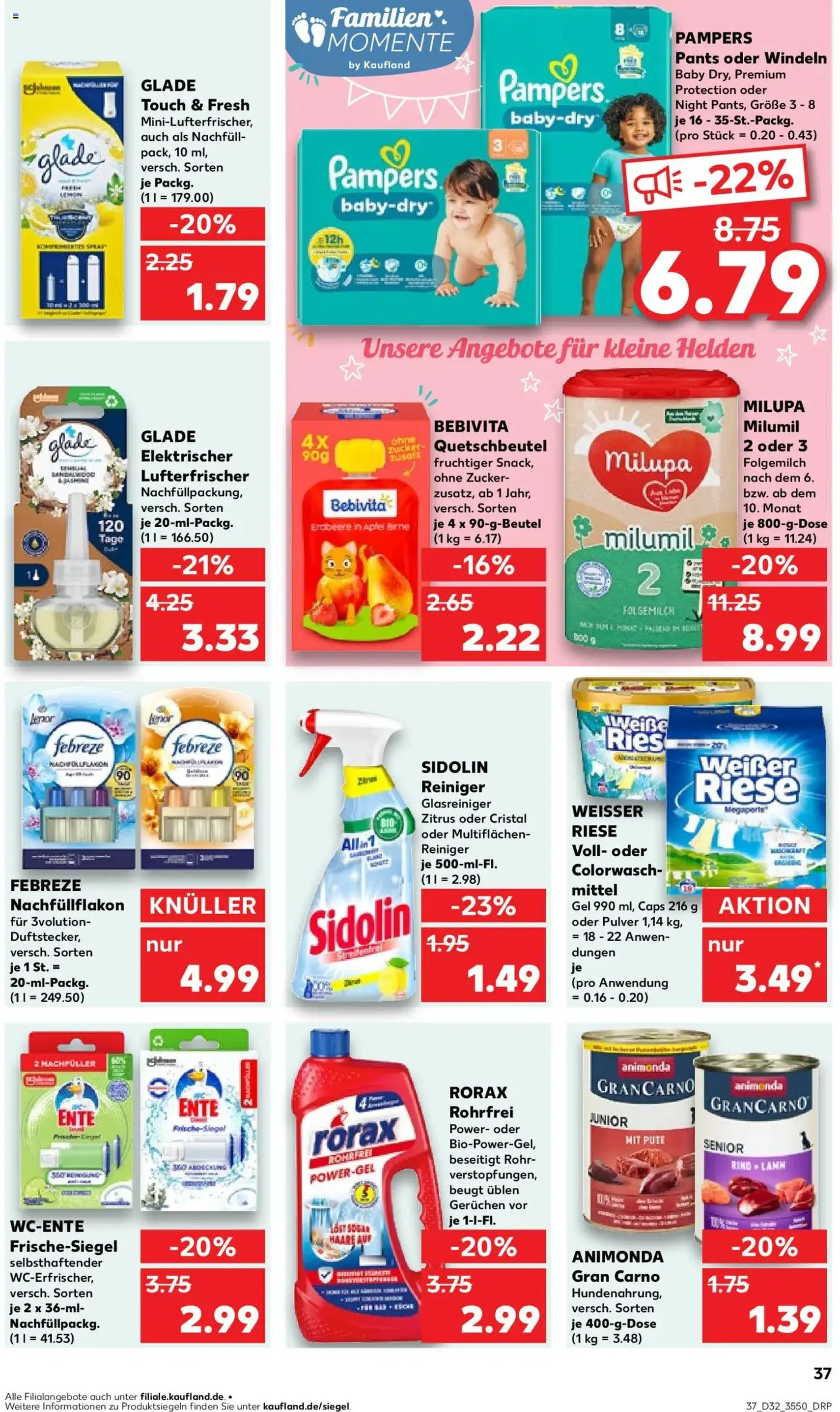 Kaufland Prospekt - Gültiger Prospekt ab 07.08.2025, Seite 37 von insgesamt 60 Kaufland Prospekt - Gültiger Prospekt ab 07.08.2025, Seite 37 von insgesamt 60