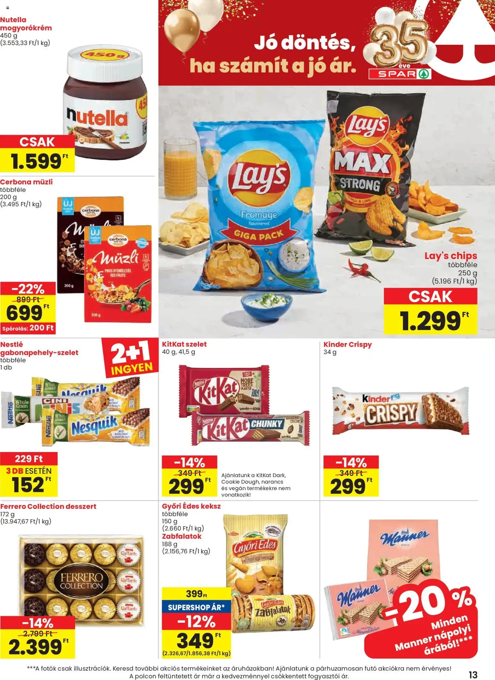 Spar Akciós újság - 2026.02.19. érvényes szórólap 13 oldal 24 oldalból