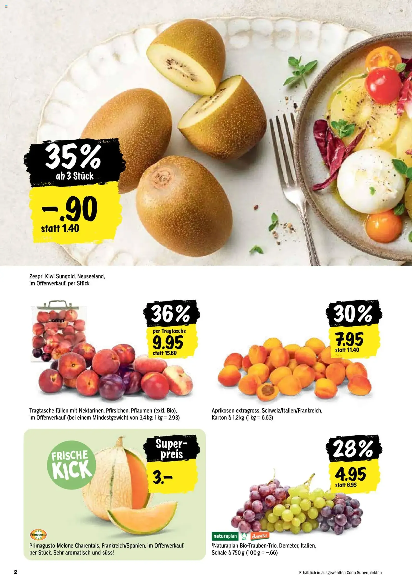 Coop aktionen - Gültiger Prospekt ab 06.08.2026, Seite 2 von insgesamt 24