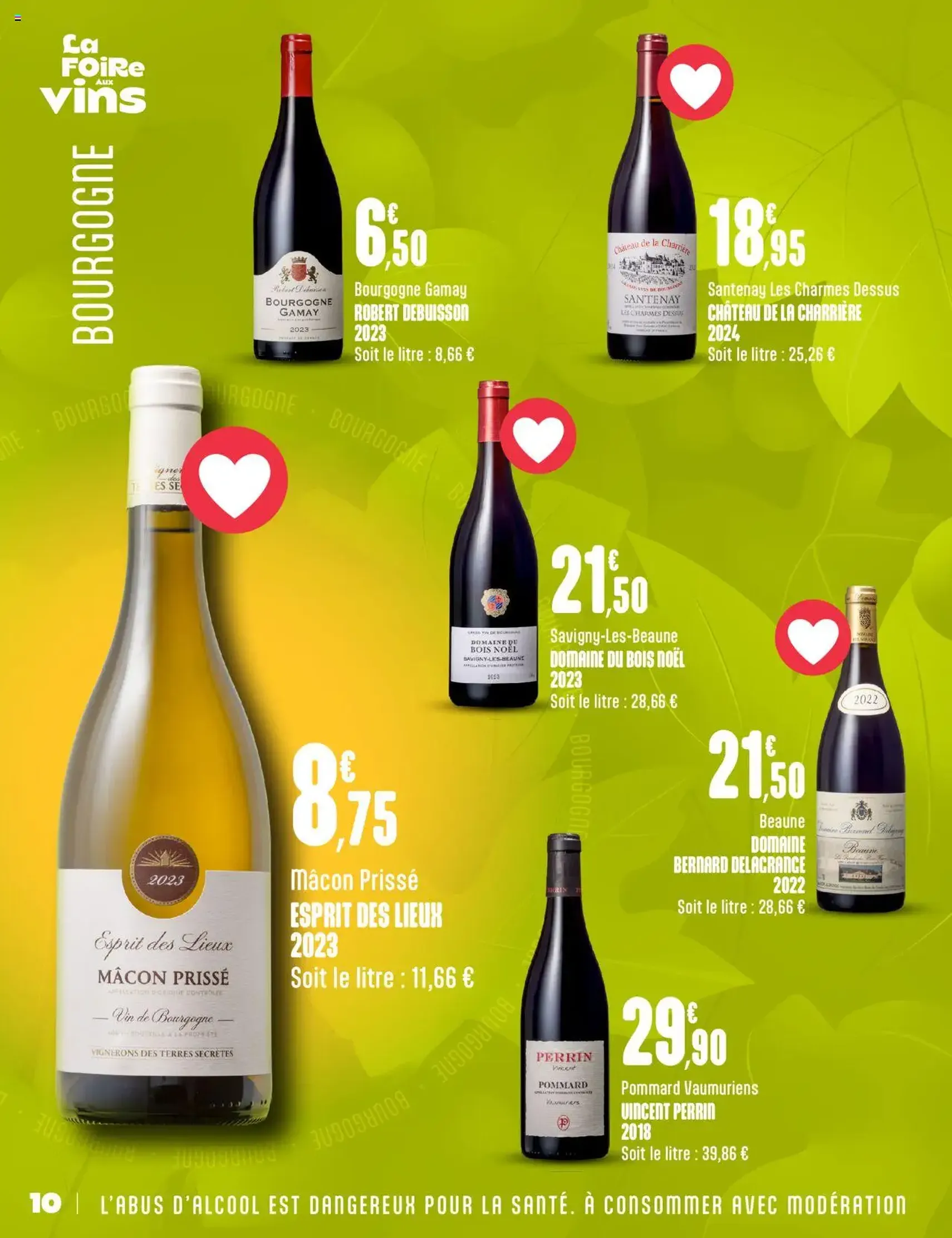 G20 Supermarchés catalogue la foire aux vins - brochure valable à partir du 24/09/2025, page 10 sur 20