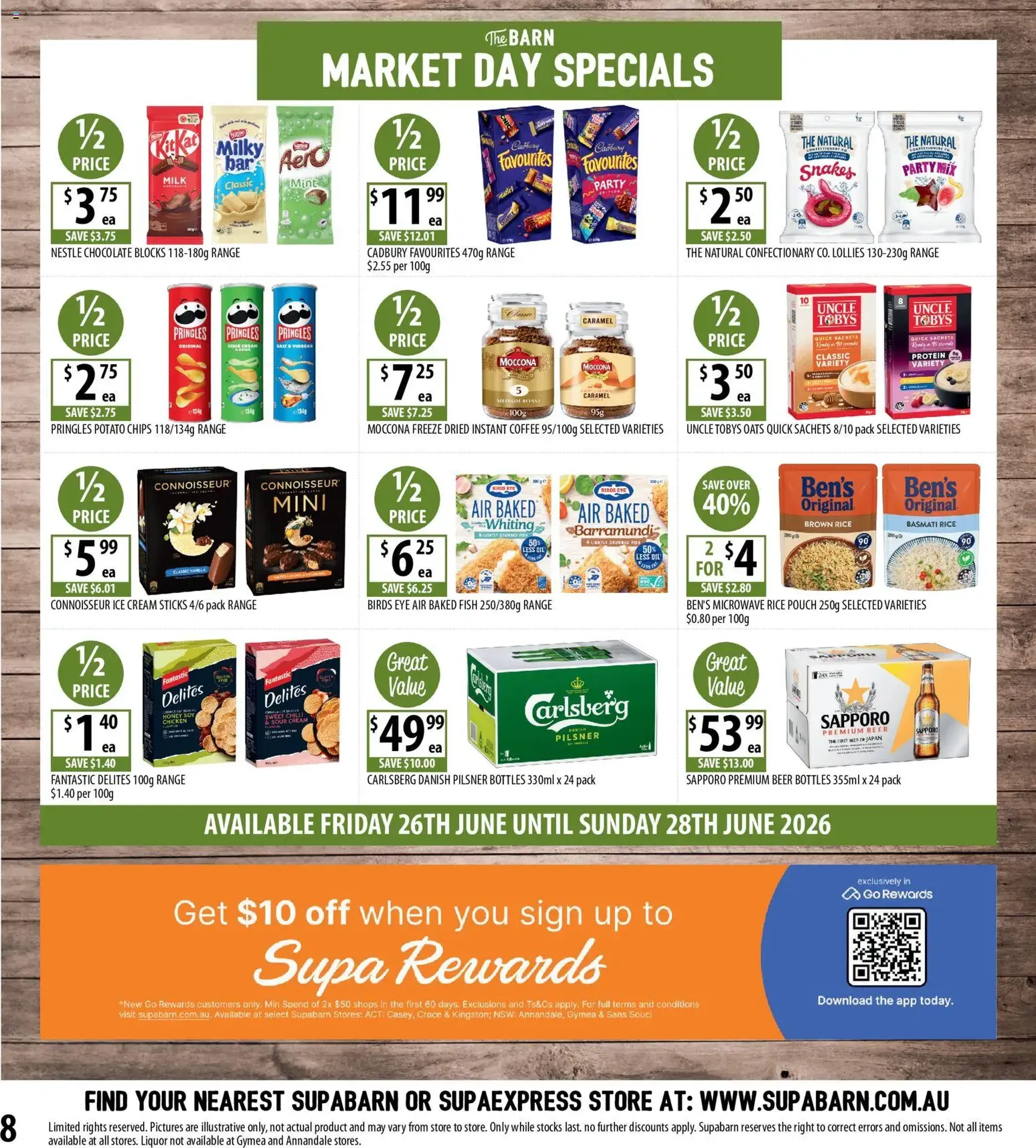 Supabarn catalogue - valid flyer from 24/06/2026, page 8 of 8