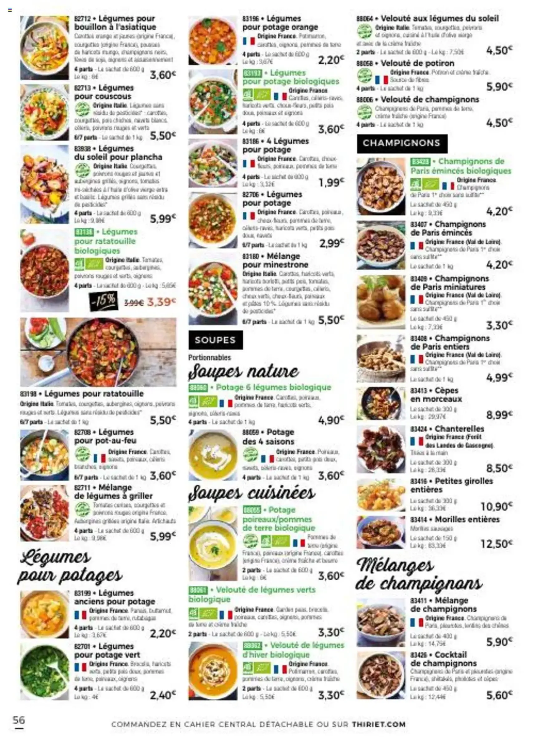 Thiriet catalogue livraison à domicile - brochure valable à partir du 11/07/2025, page 56 sur 80 Thiriet catalogue livraison à domicile - brochure valable à partir du 11/07/2025, page 56 sur 80