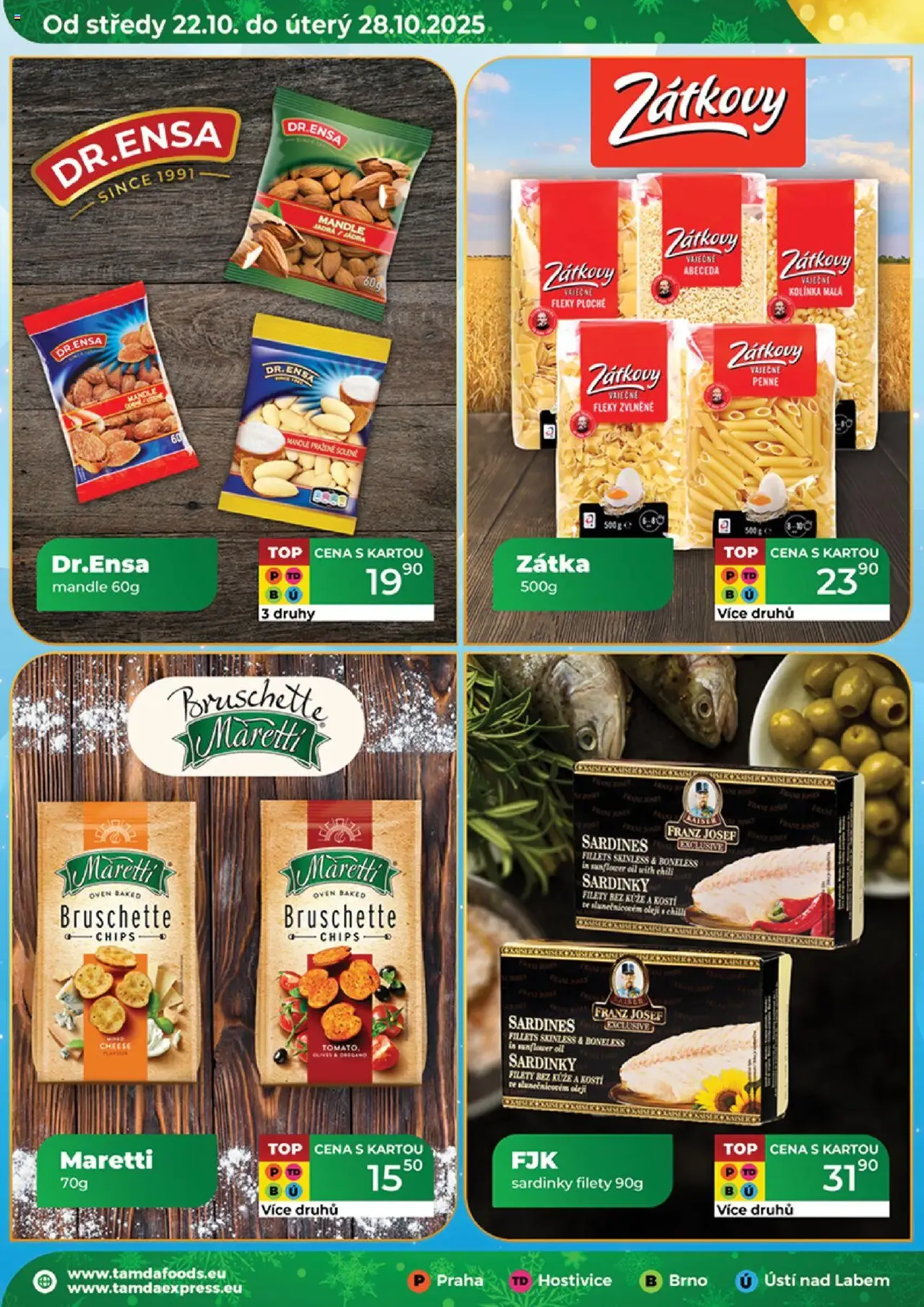 Tamda Foods leták - platný leták od 22.10.2025 strana 12 z 52 Tamda Foods leták - platný leták od 22.10.2025 strana 12 z 52