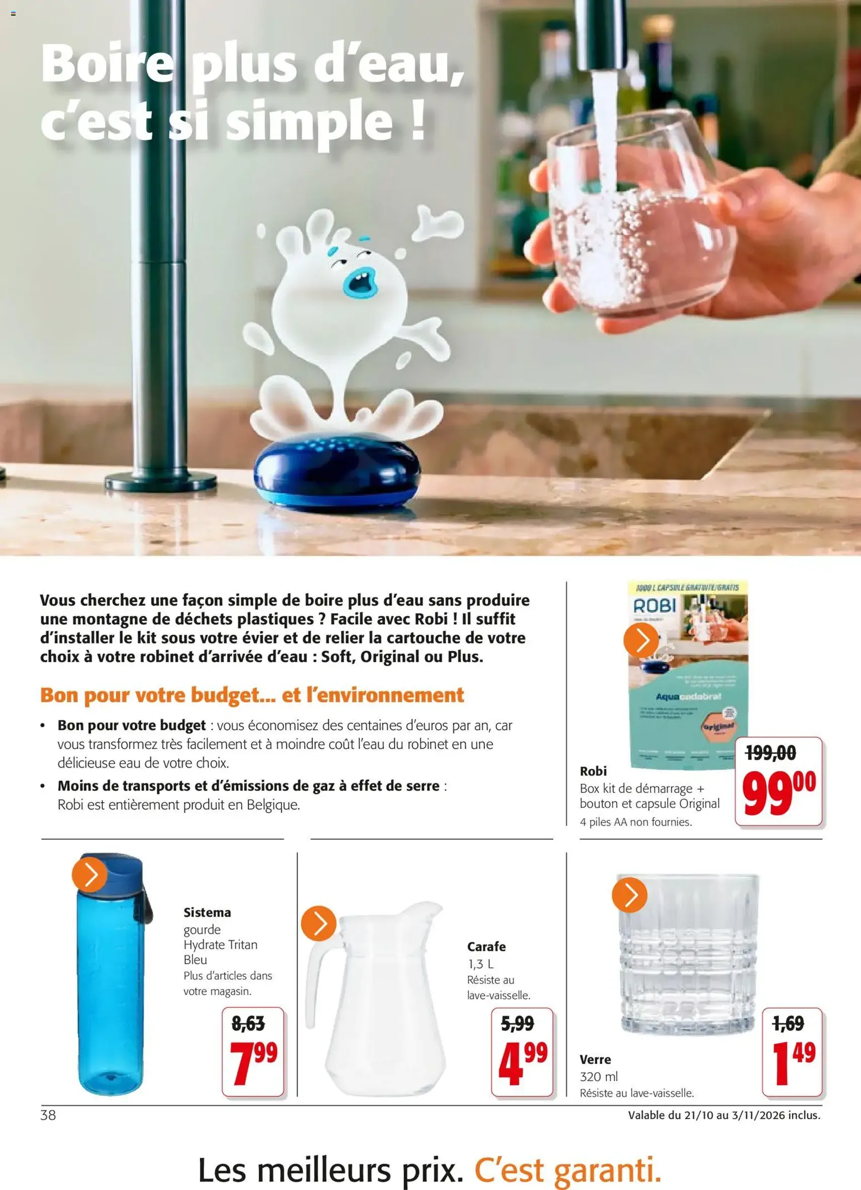 Colruyt catalogue - brochure valable à partir du 21/10/2026, page 38 sur 40