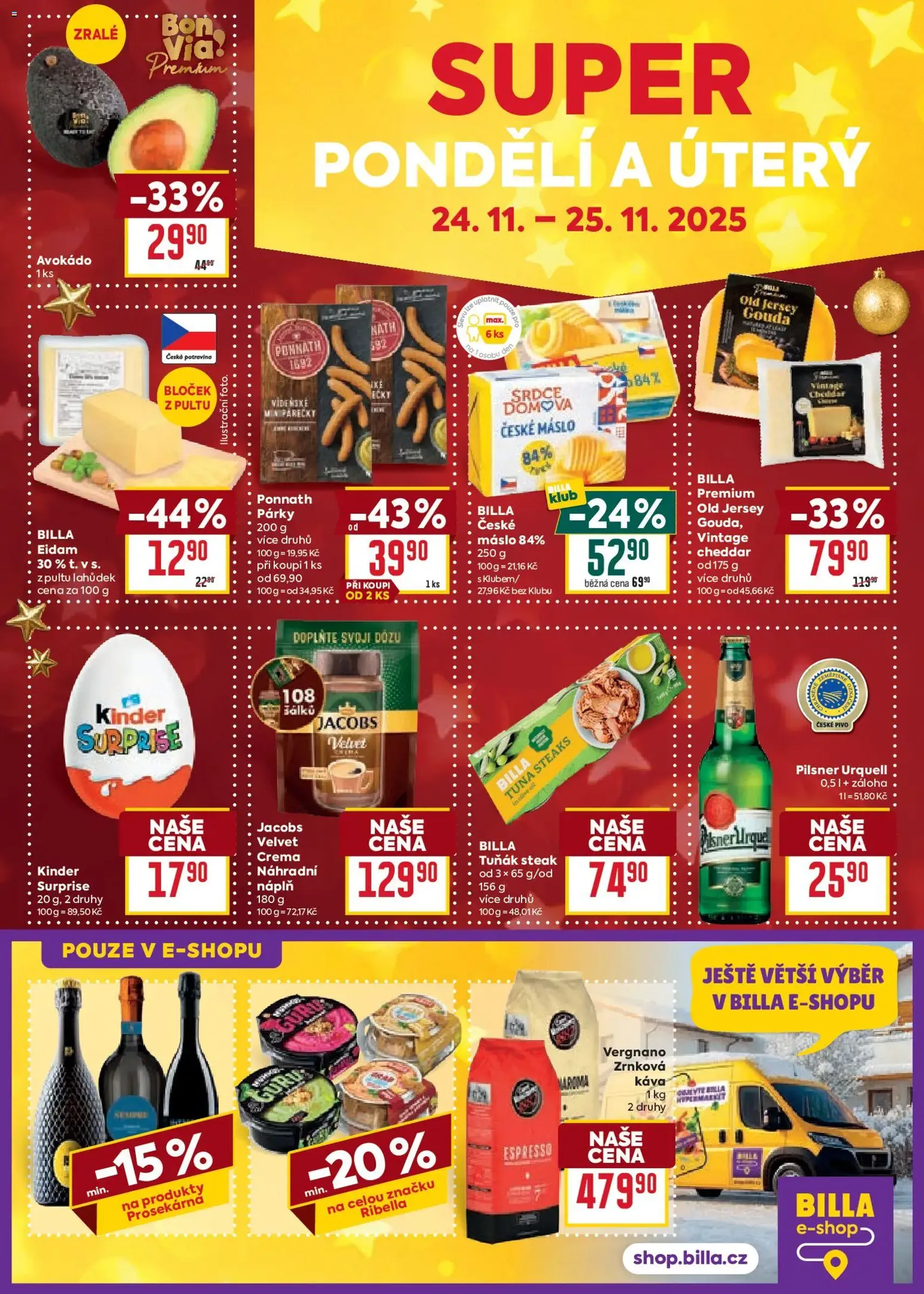 Billa Velký leták - platný leták od 19.11.2025 strana 44 z 47