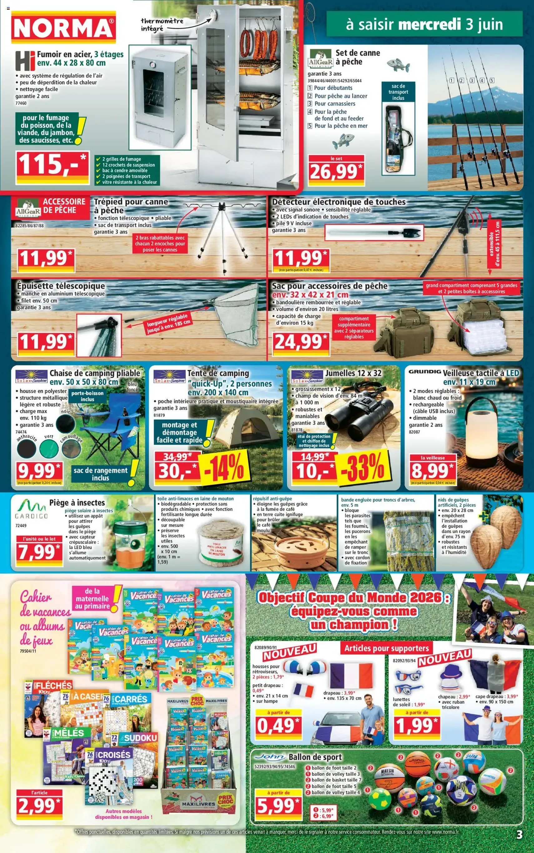Norma catalogue - brochure valable à partir du 03/06/2026, page 3 sur 12