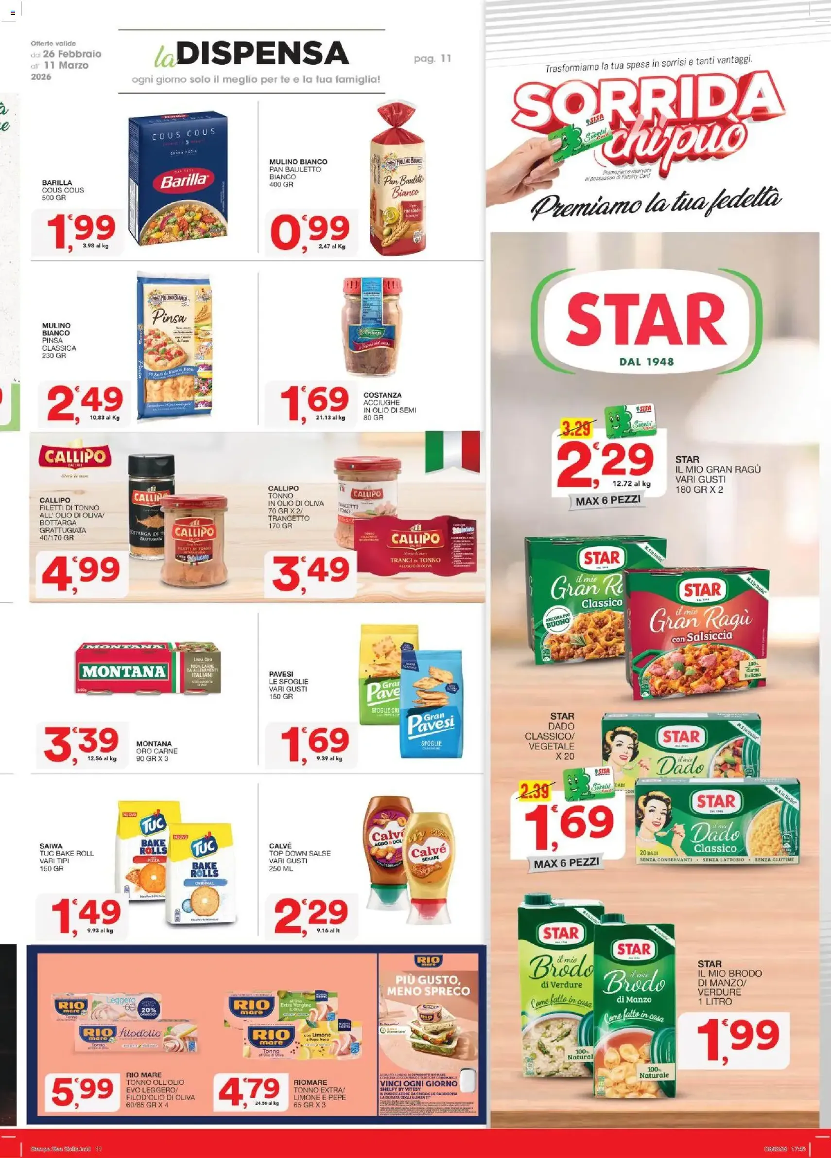 Volantino SISA - volantino valido dal 26/02/2026 pagina 11 di 24
