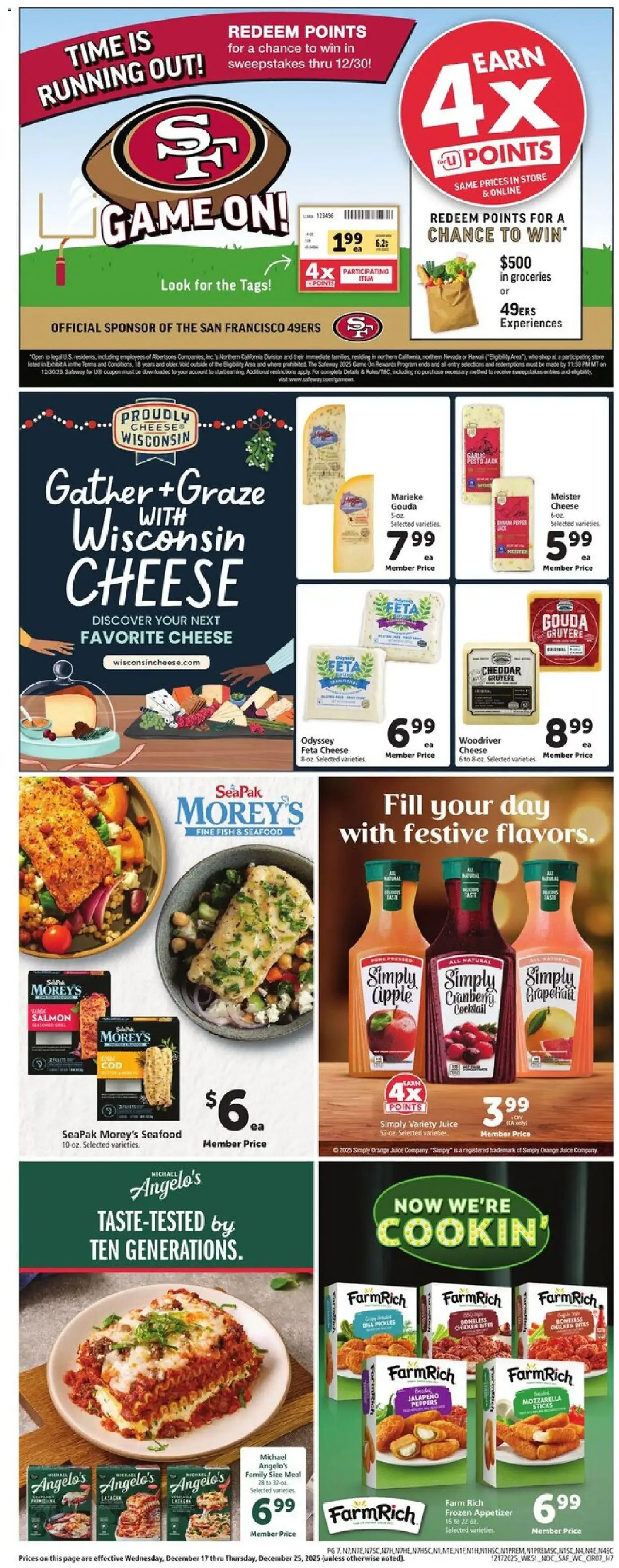 Safeway Weekly Ad - valid flyer from 12/17/2025, page 9 of 14