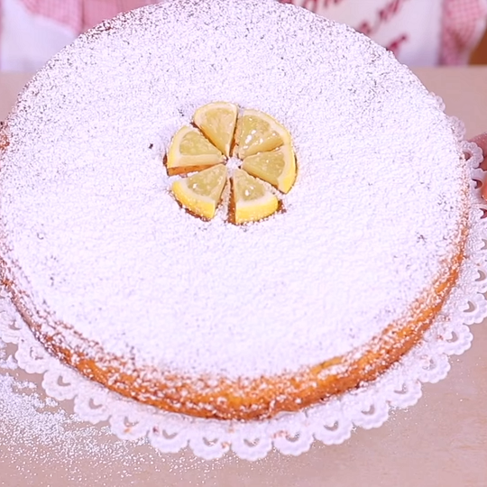 Anteprima ricetta Torta caprese al cioccolato bianco e limone
