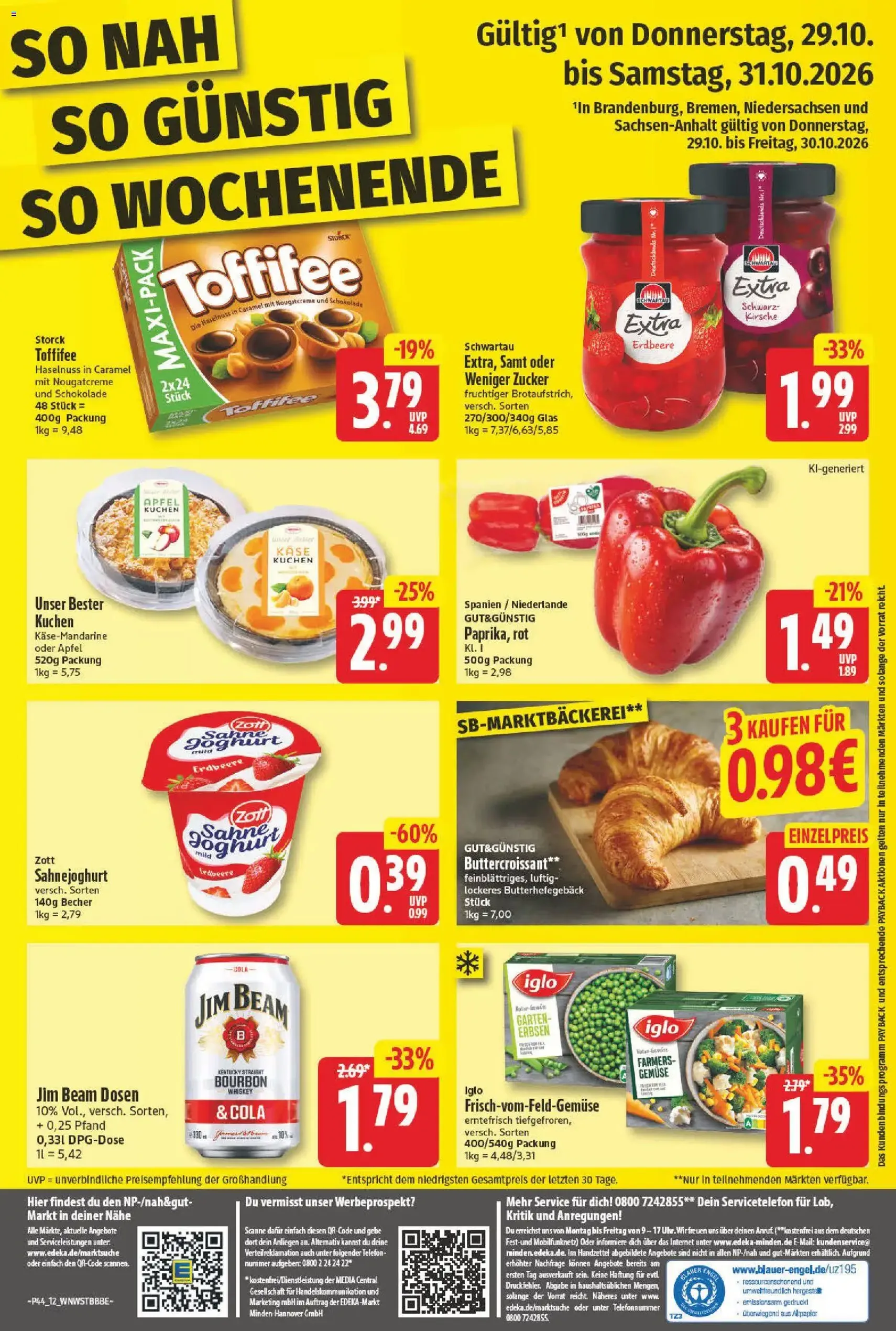 NP Discount Prospekt - Gültiger Prospekt ab 26.10.2026, Seite 12 von insgesamt 15