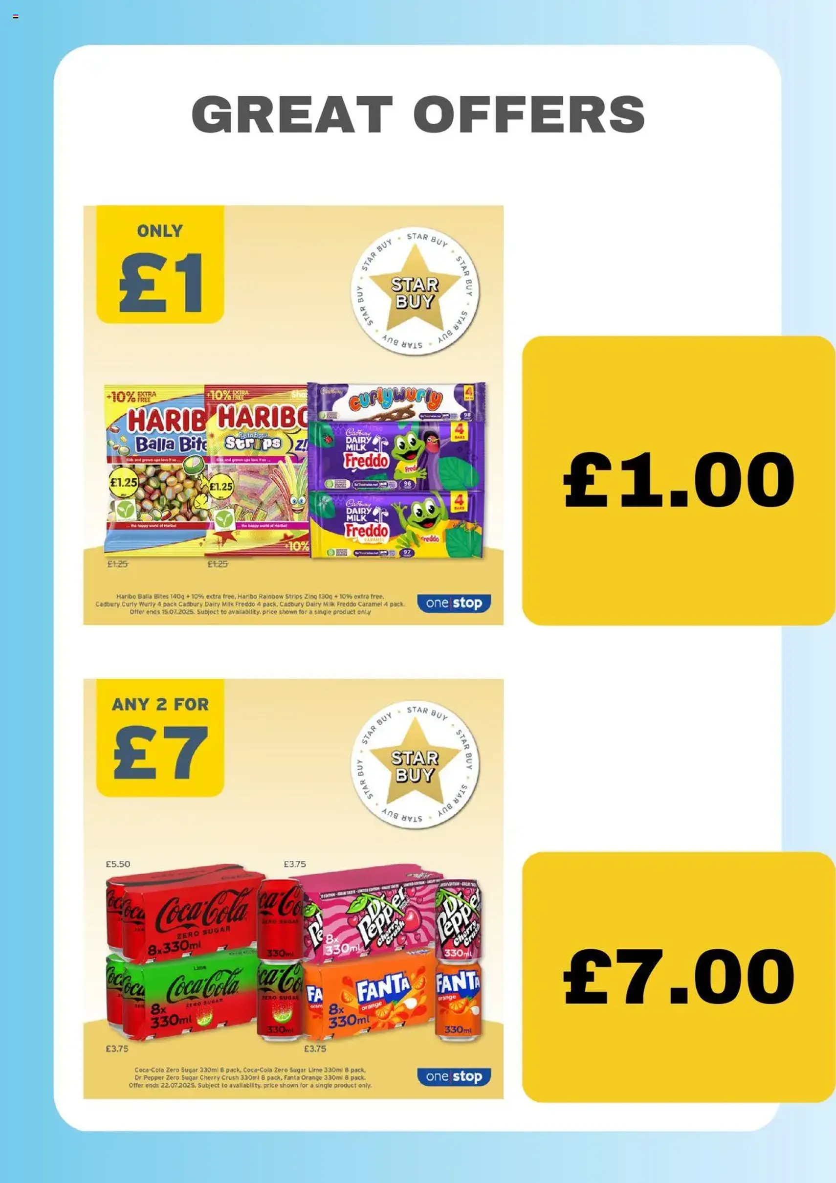 One Stop - Offers - valid flyer from 29/06/2025, page 2 of 8 One Stop - Offers - valid flyer from 29/06/2025, page 2 of 8