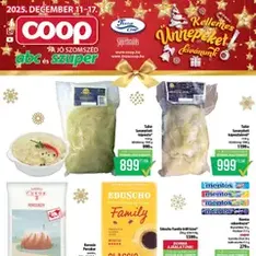 COOP Szolnok Akciós újság - szórólap előnézete érvényes 2025.12.11. -tól