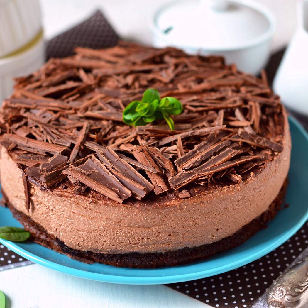 Sütetlen csokoládé sajttorta mascarponéval