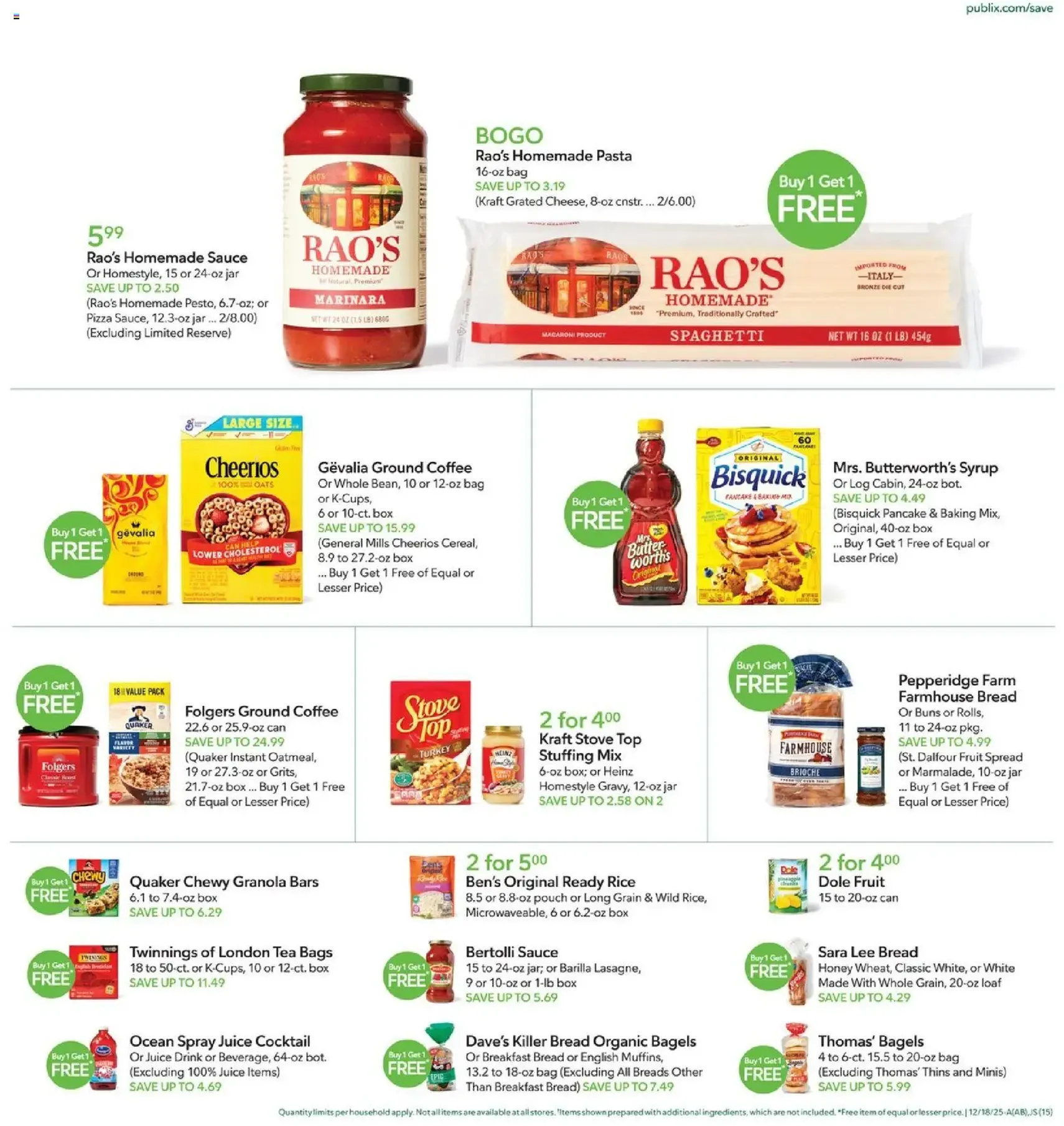 Publix Weekly Ad - valid flyer from 12/17/2025, page 15 of 20