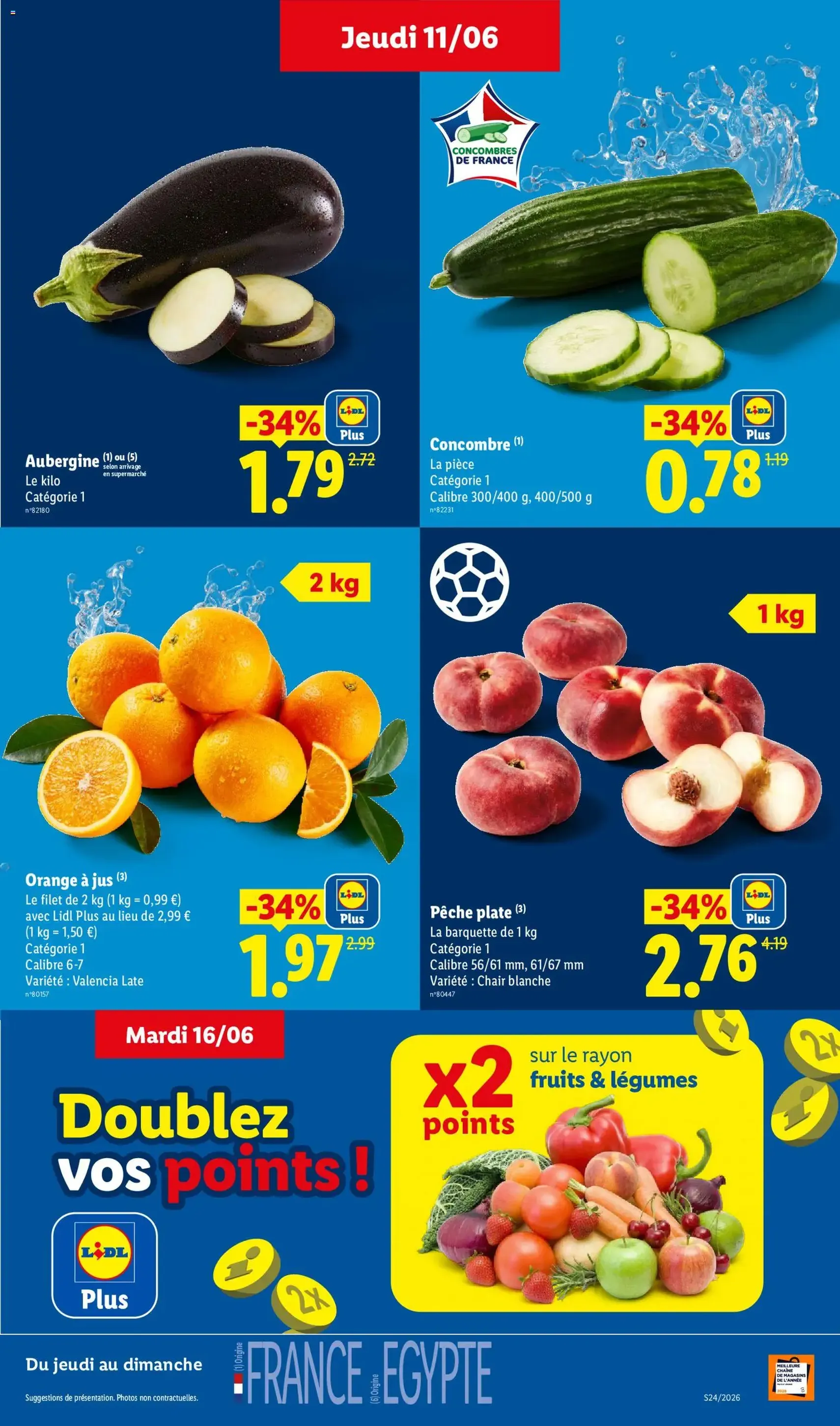 LIDL catalogue - brochure valable à partir du 11/06/2026, page 3 sur 67