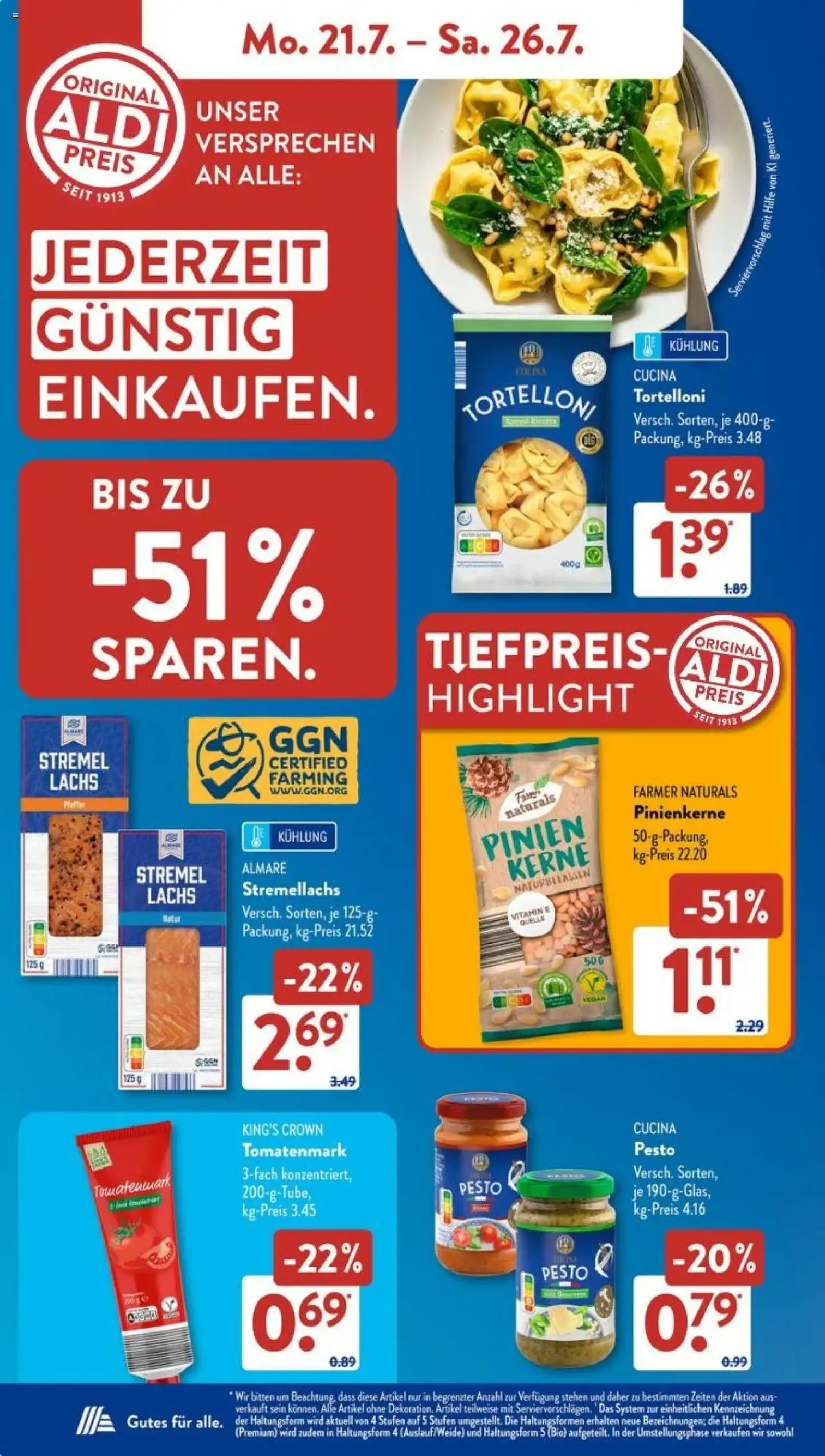 Aldi Süd Prospekt - Gültiger Prospekt ab 21.07.2025, Seite 8 von insgesamt 43