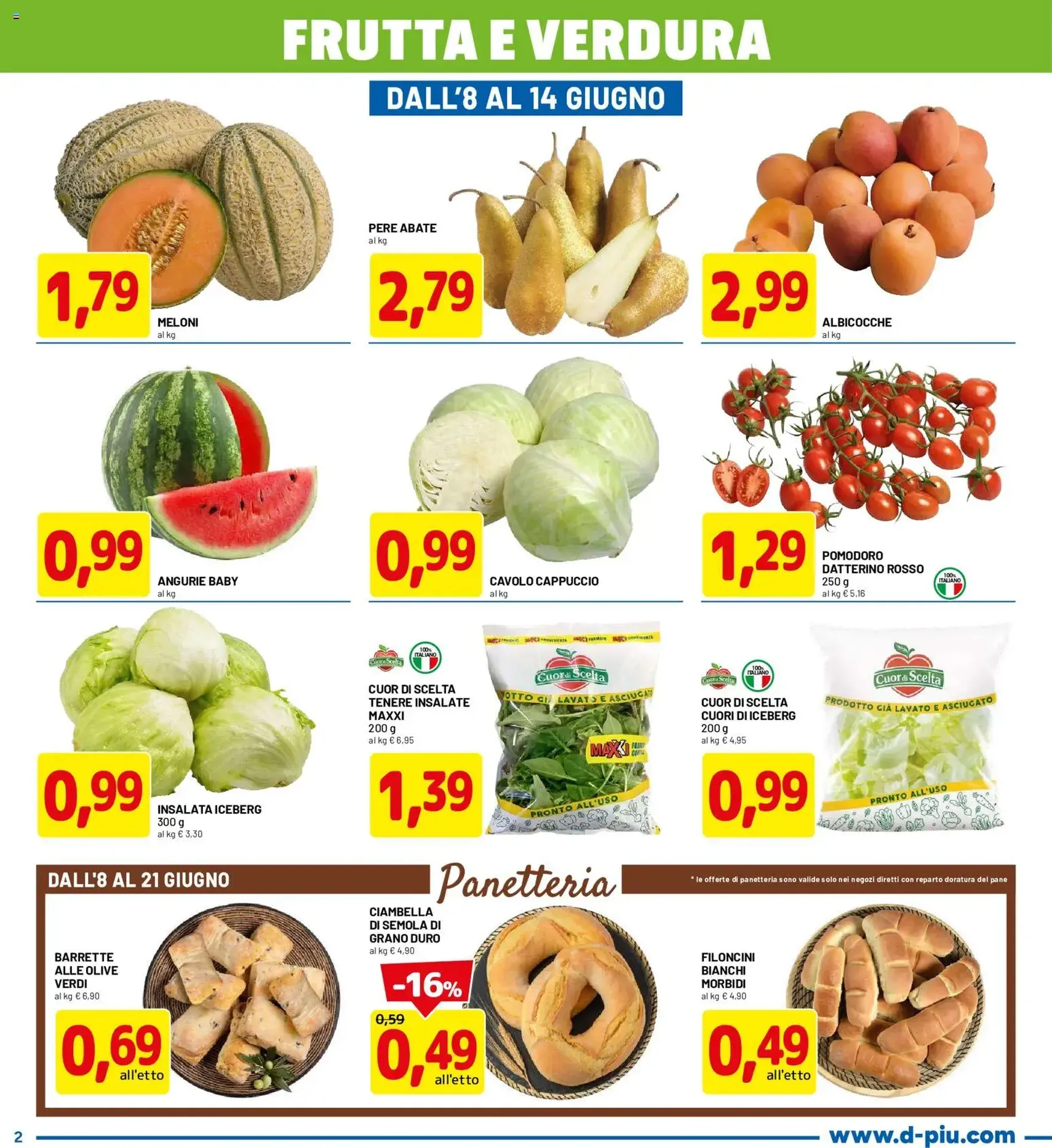 D Più volantino - volantino valido dal 08/06/2026 pagina 2 di 20