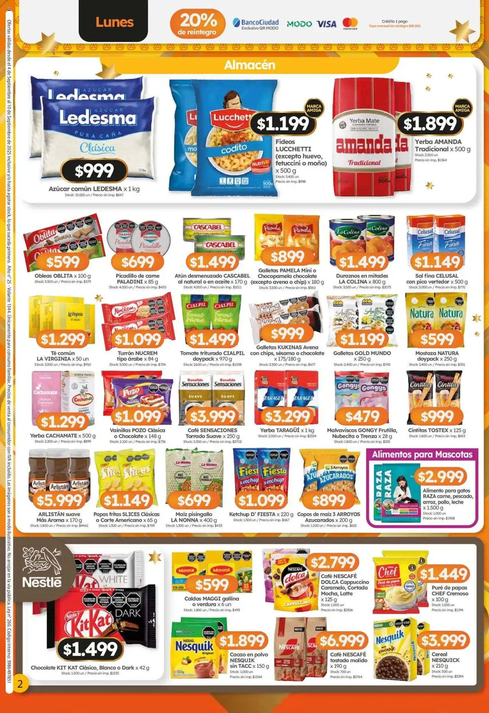 Cordiez ofertas - folleto válido desde 04/09/2025 página 2 de 8 Cordiez ofertas - folleto válido desde 04/09/2025 página 2 de 8