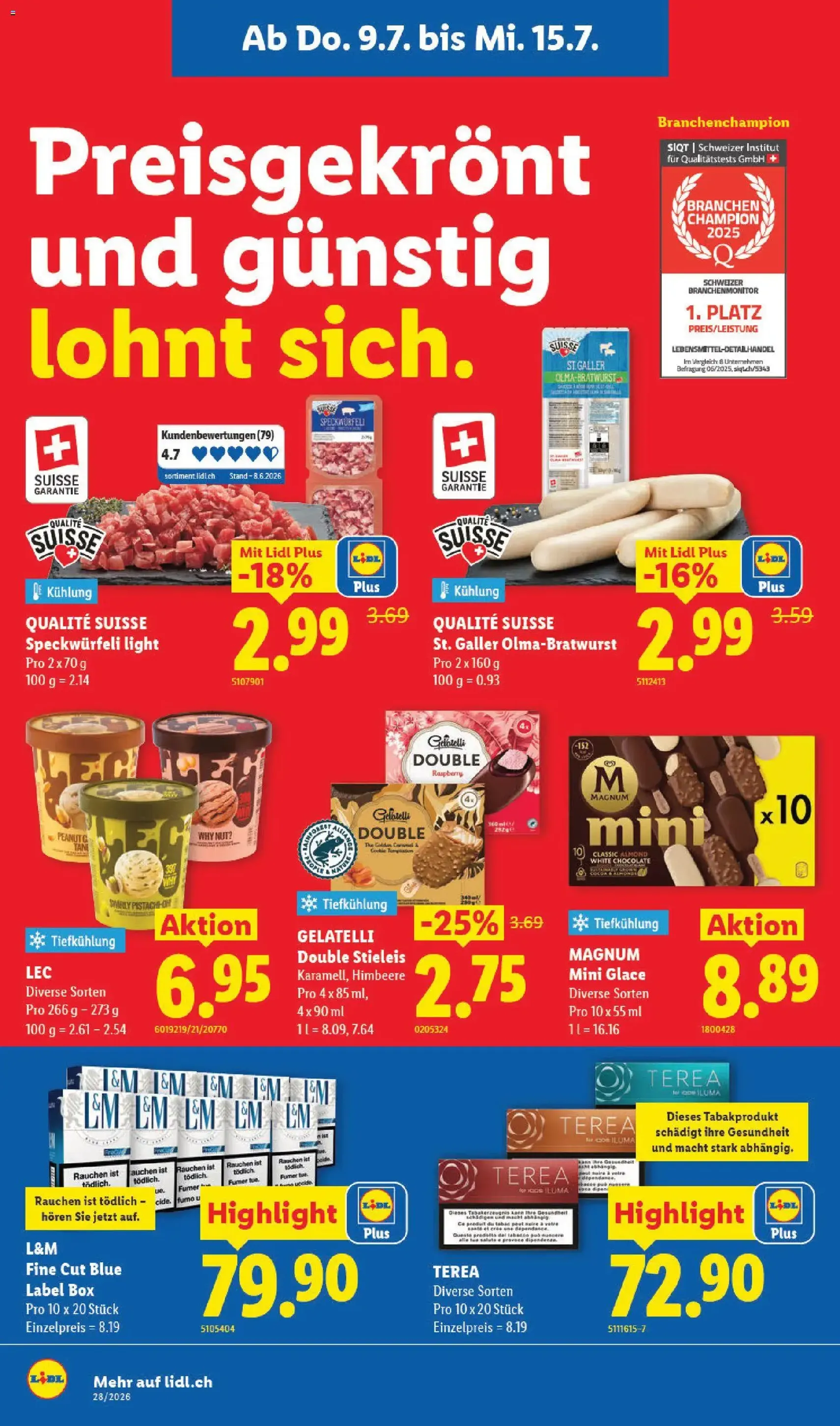 Lidl aktionen - Gültiger Prospekt ab 09.07.2026, Seite 12 von insgesamt 36