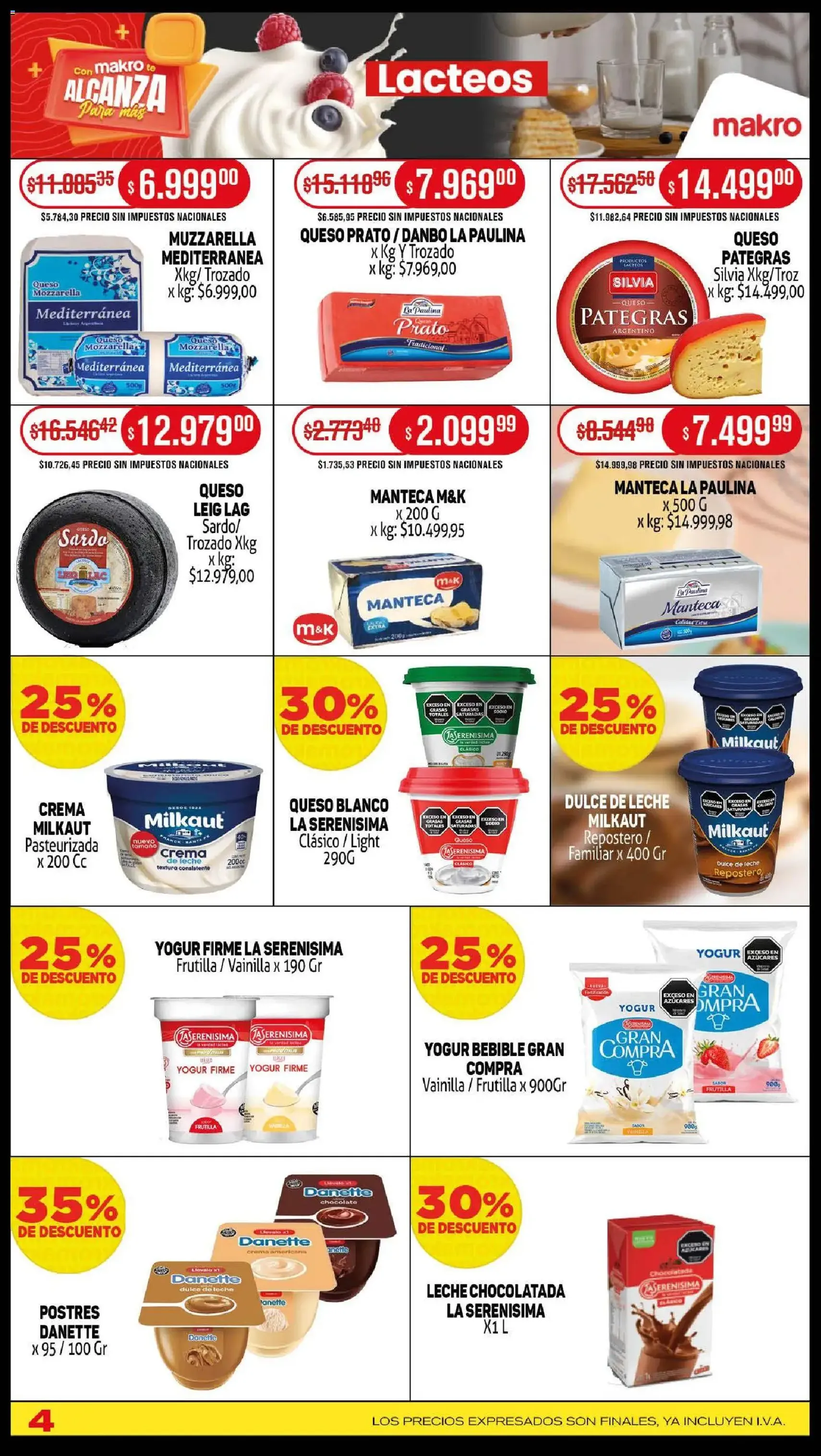 Makro ofertas - folleto válido desde 23/10/2025 página 4 de 15 Makro ofertas - folleto válido desde 23/10/2025 página 4 de 15