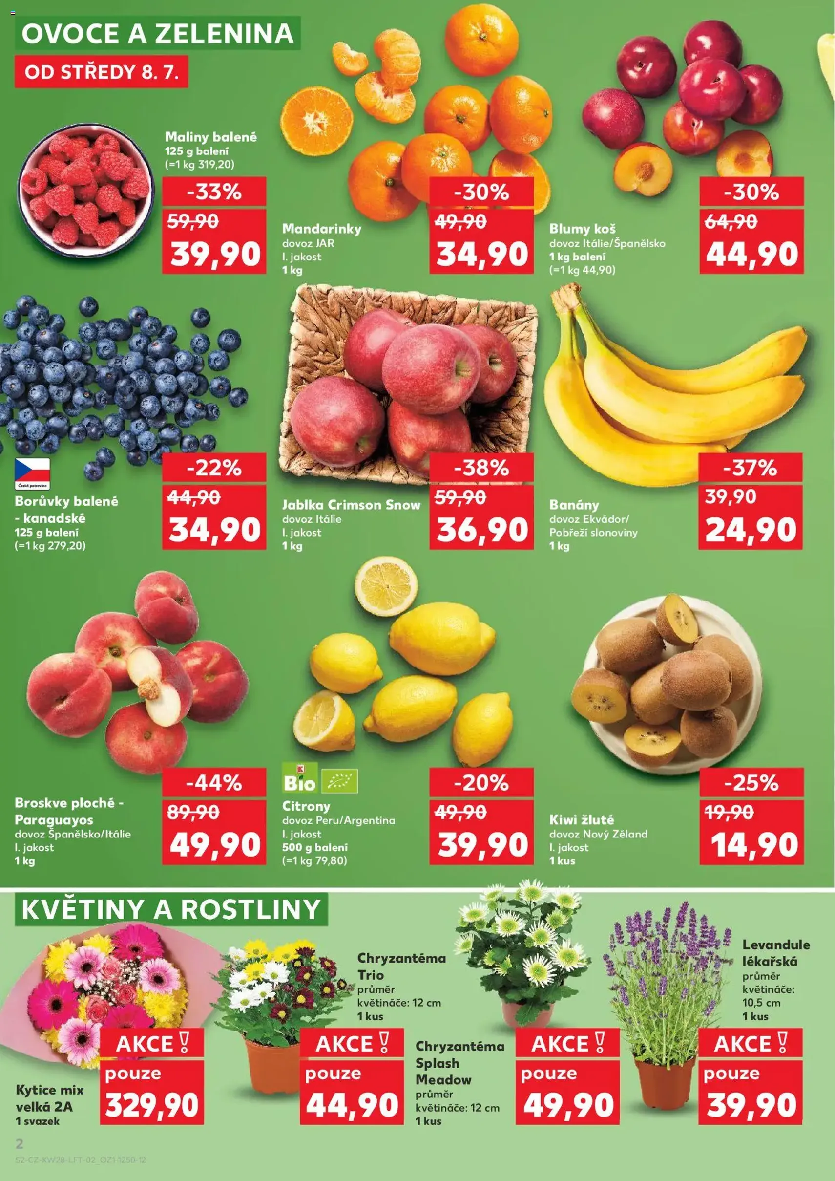 Kaufland leták - platný leták od 08.07.2026 strana 2 z 54