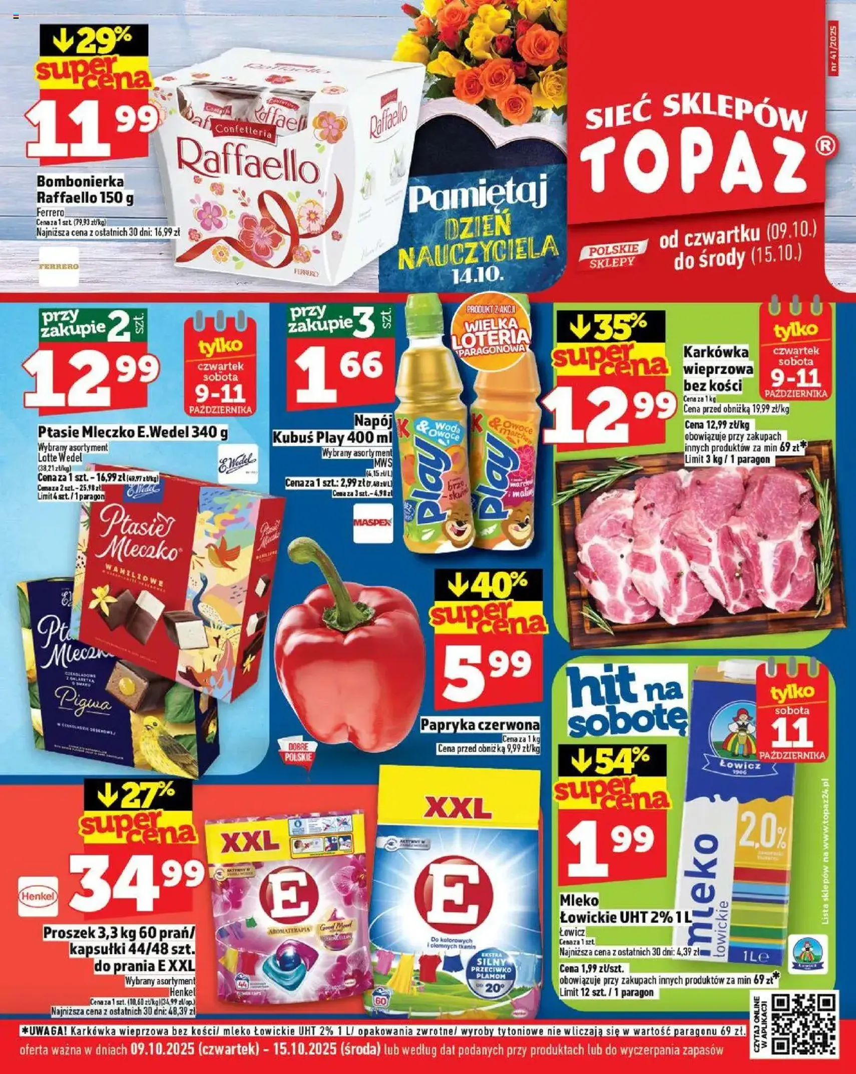 Topaz Gazetka - ważny gazetka od 09.10.2025 strona 1 z 28