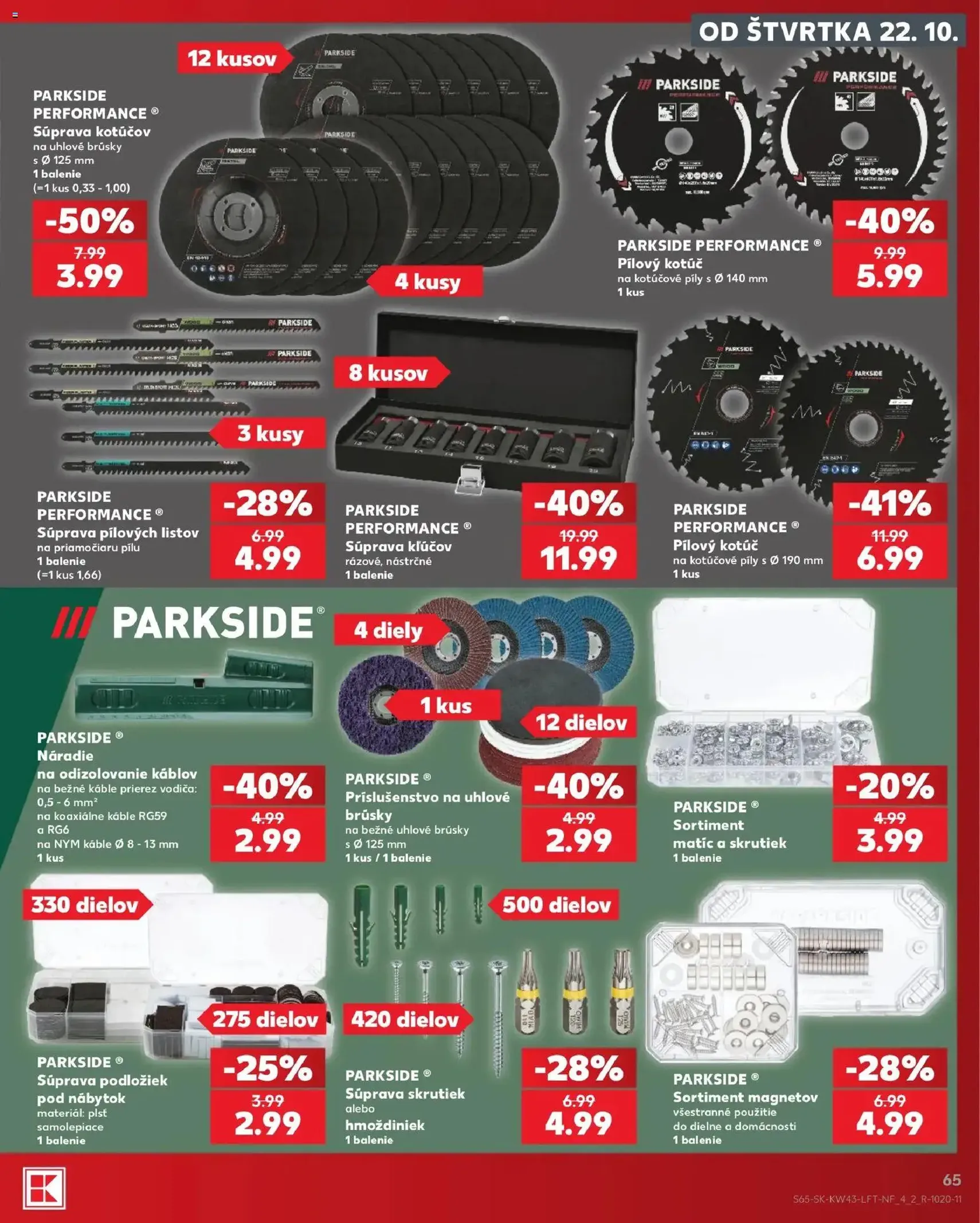 Kaufland leták - platný leták od 22.10.2026 strana 65 z 76