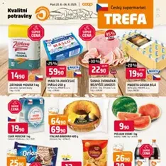Trefa leták - náhled letáku platný od 20.08.2025