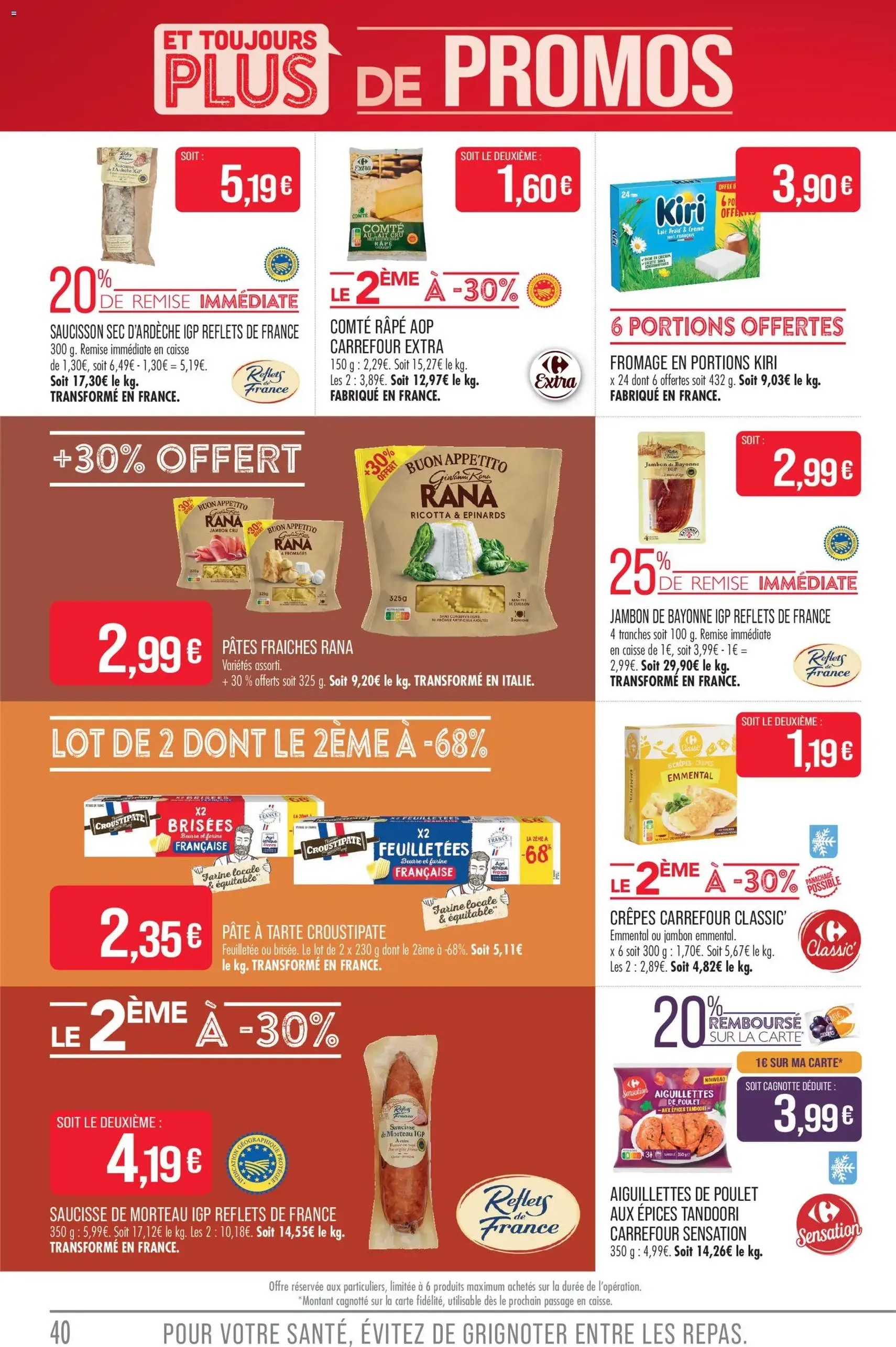 Match Supermarché catalogue - brochure valable à partir du 16/12/2025, page 40 sur 48