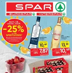 Spar Flugblatt - Prospekt Vorschau gültig ab 31.07.2025