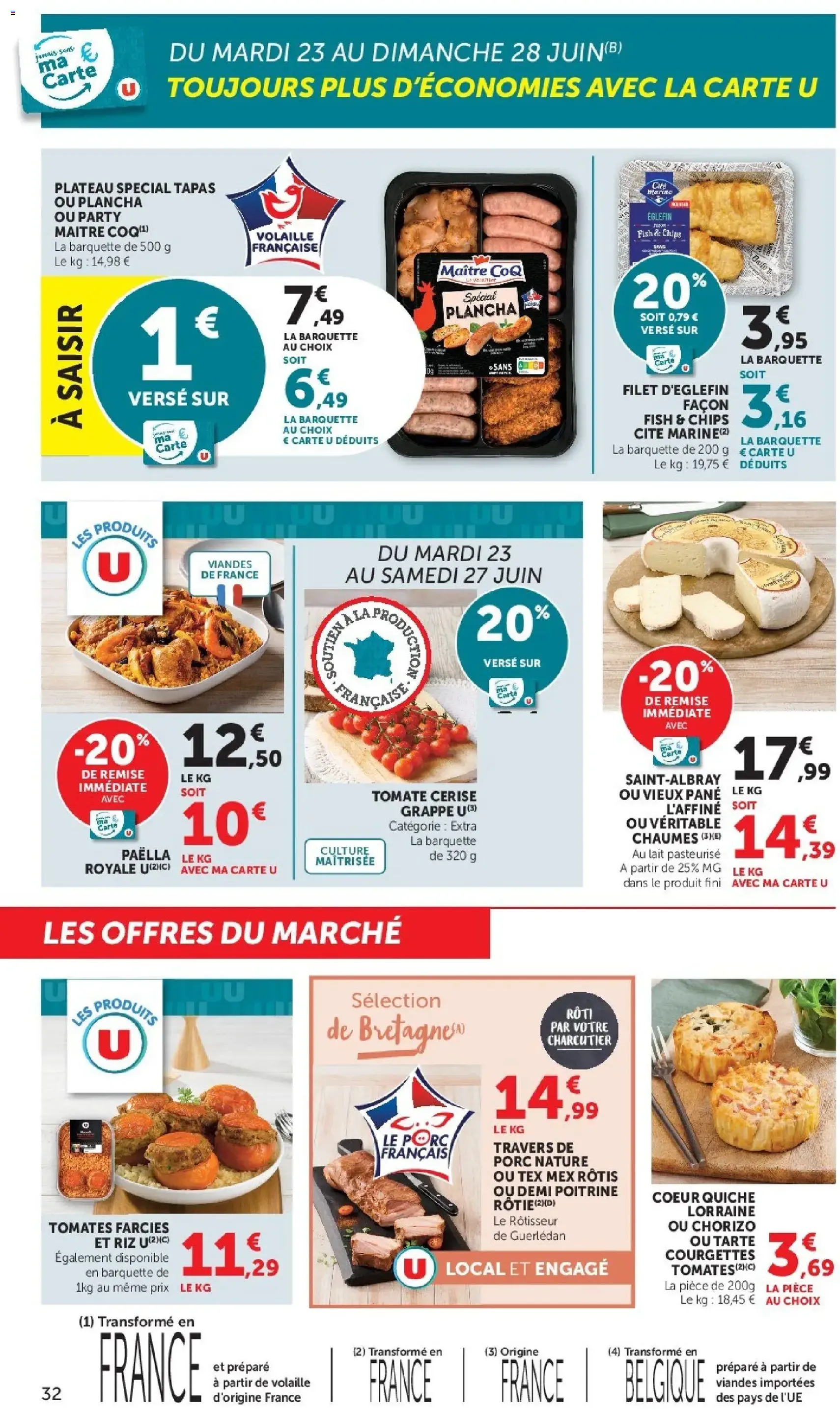 Hyper U catalogue - brochure valable à partir du 23/06/2026, page 32 sur 48