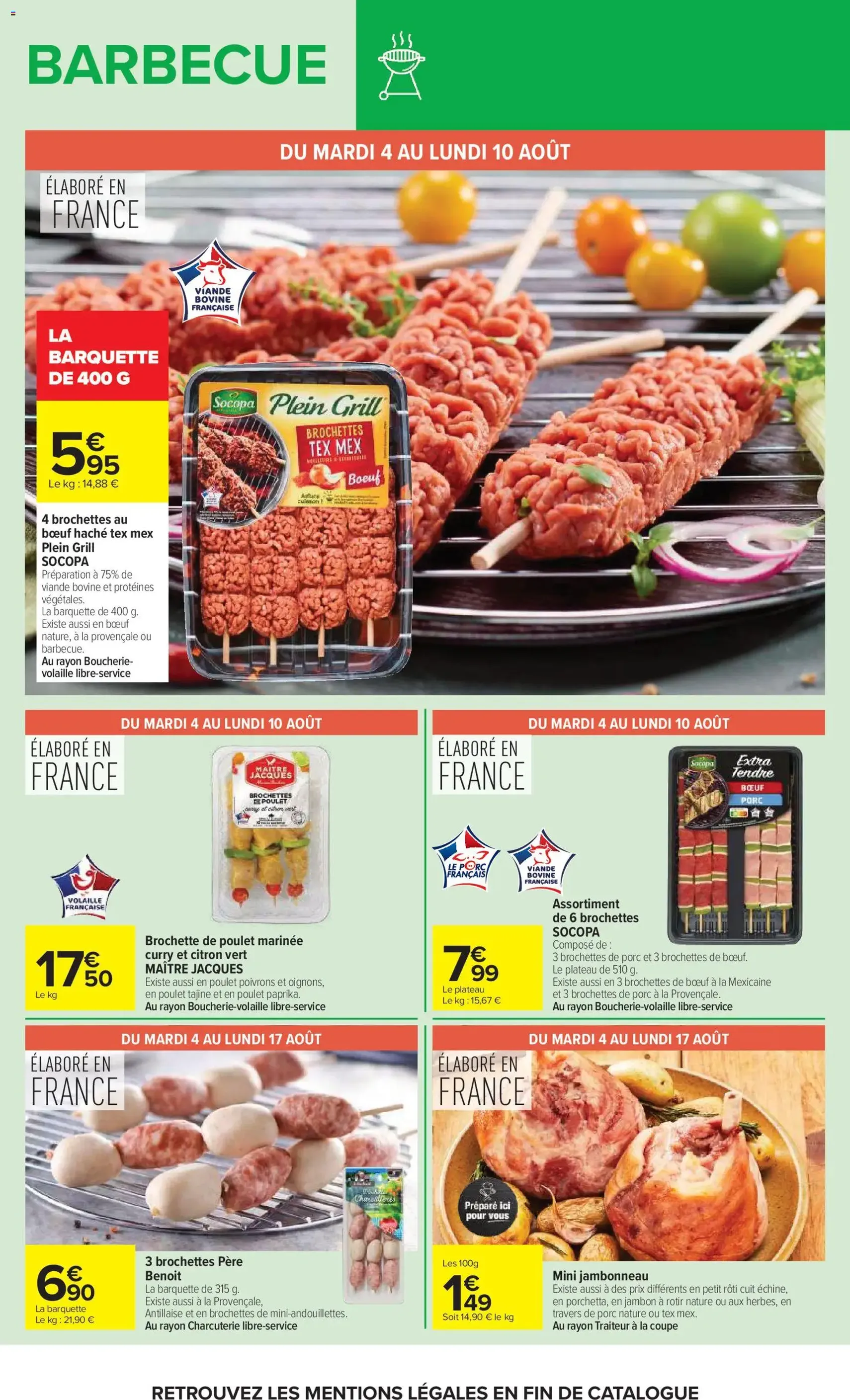 Carrefour catalogue - brochure valable à partir du 04/08/2026, page 10 sur 79