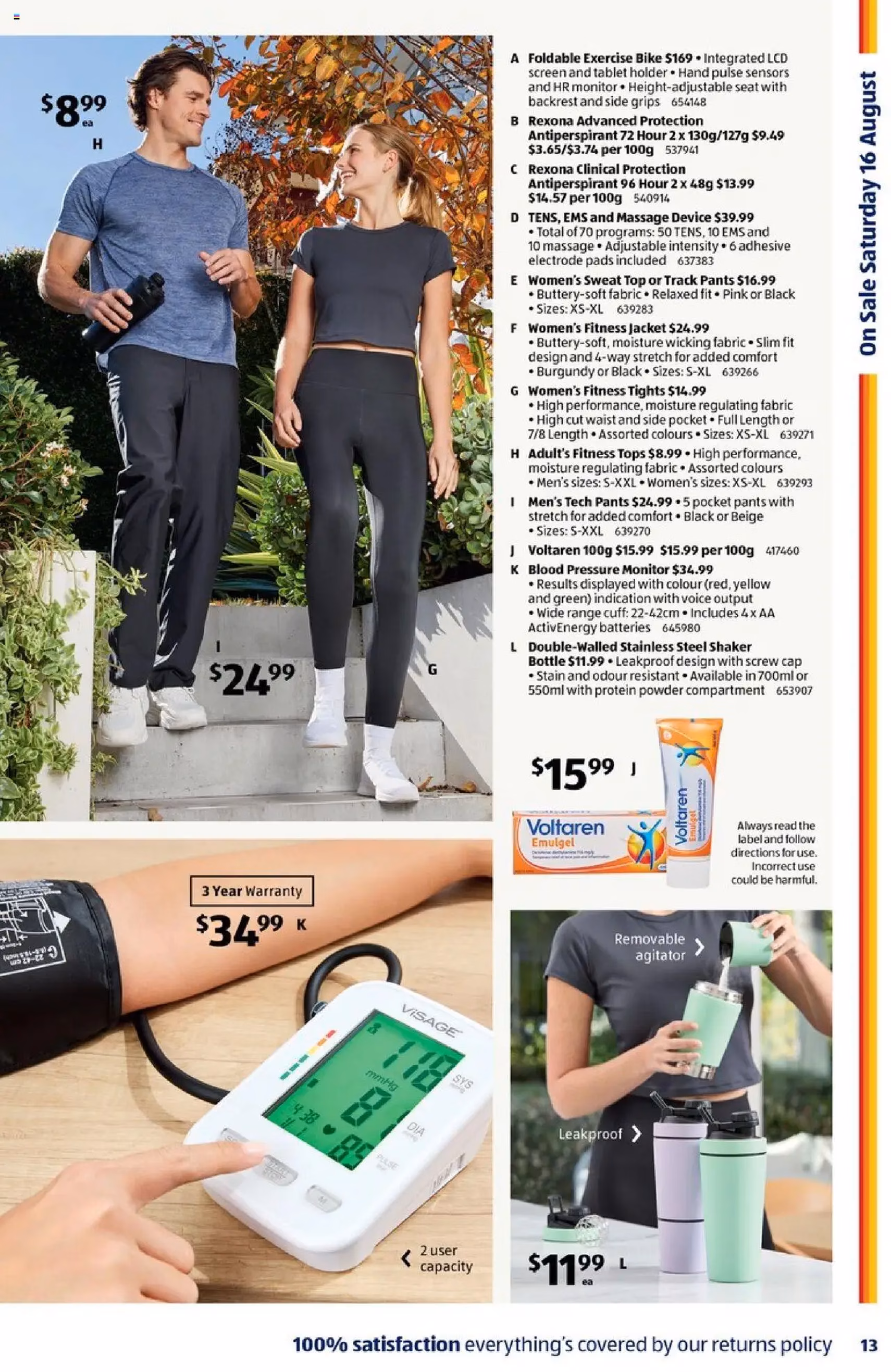 Catalogue Aldi - valid flyer from 13/08/2025, page 13 of 24 Catalogue Aldi - valid flyer from 13/08/2025, page 13 of 24