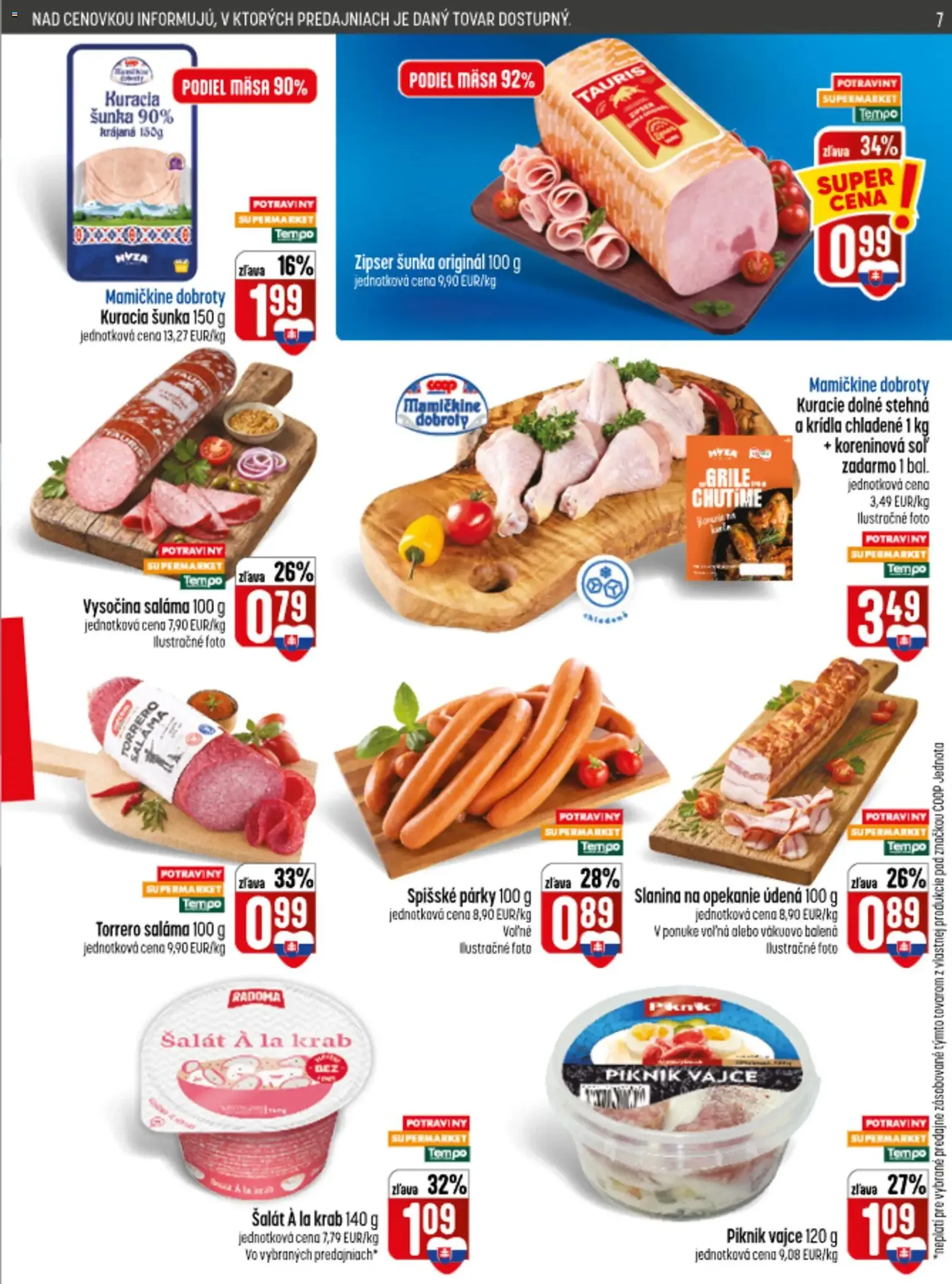 COOP Jednota leták - platný leták od 10.09.2026 strana 7 z 32