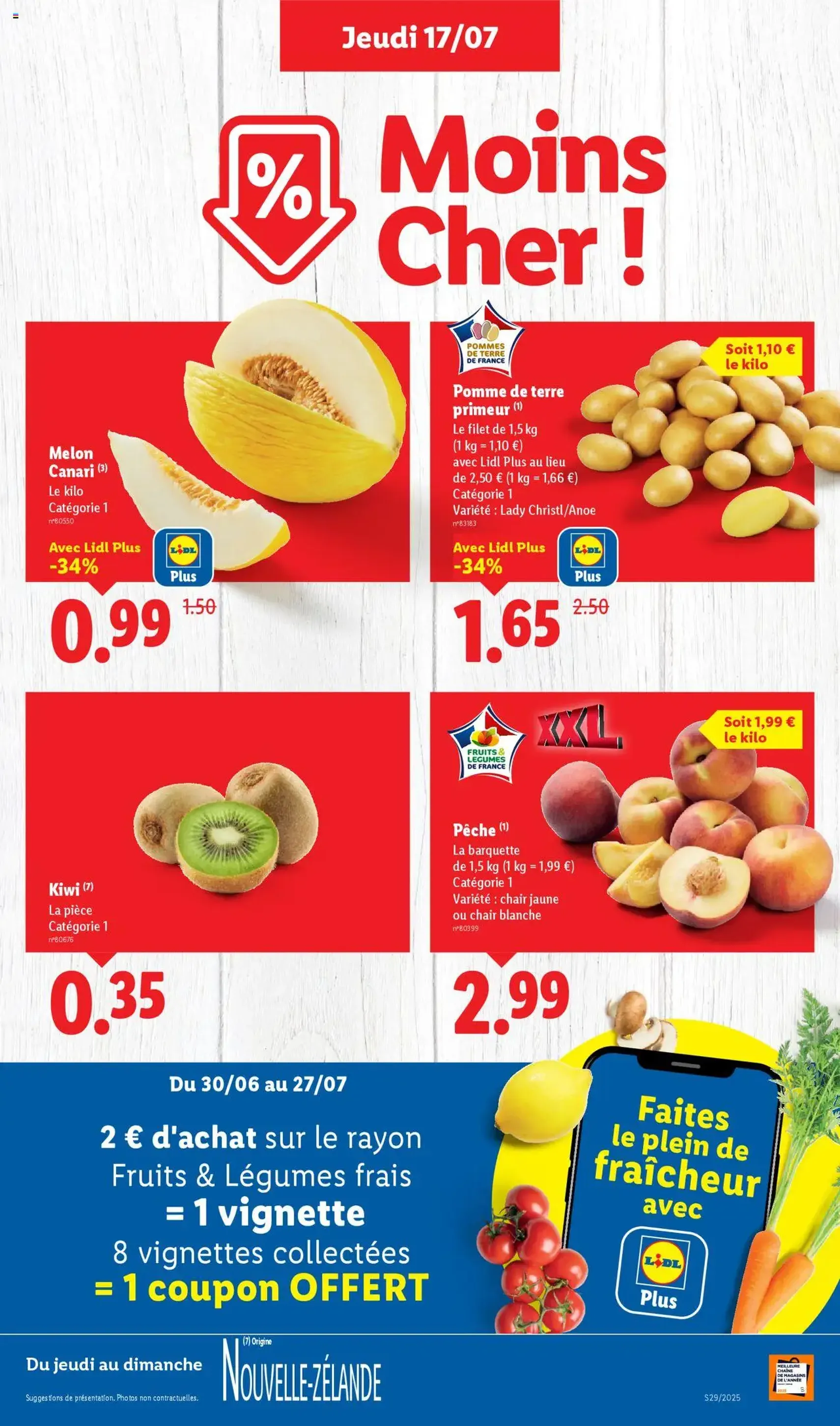 LIDL catalogue semaine 28 - brochure valable à partir du 17/07/2025, page 5 sur 82 LIDL catalogue semaine 28 - brochure valable à partir du 17/07/2025, page 5 sur 82