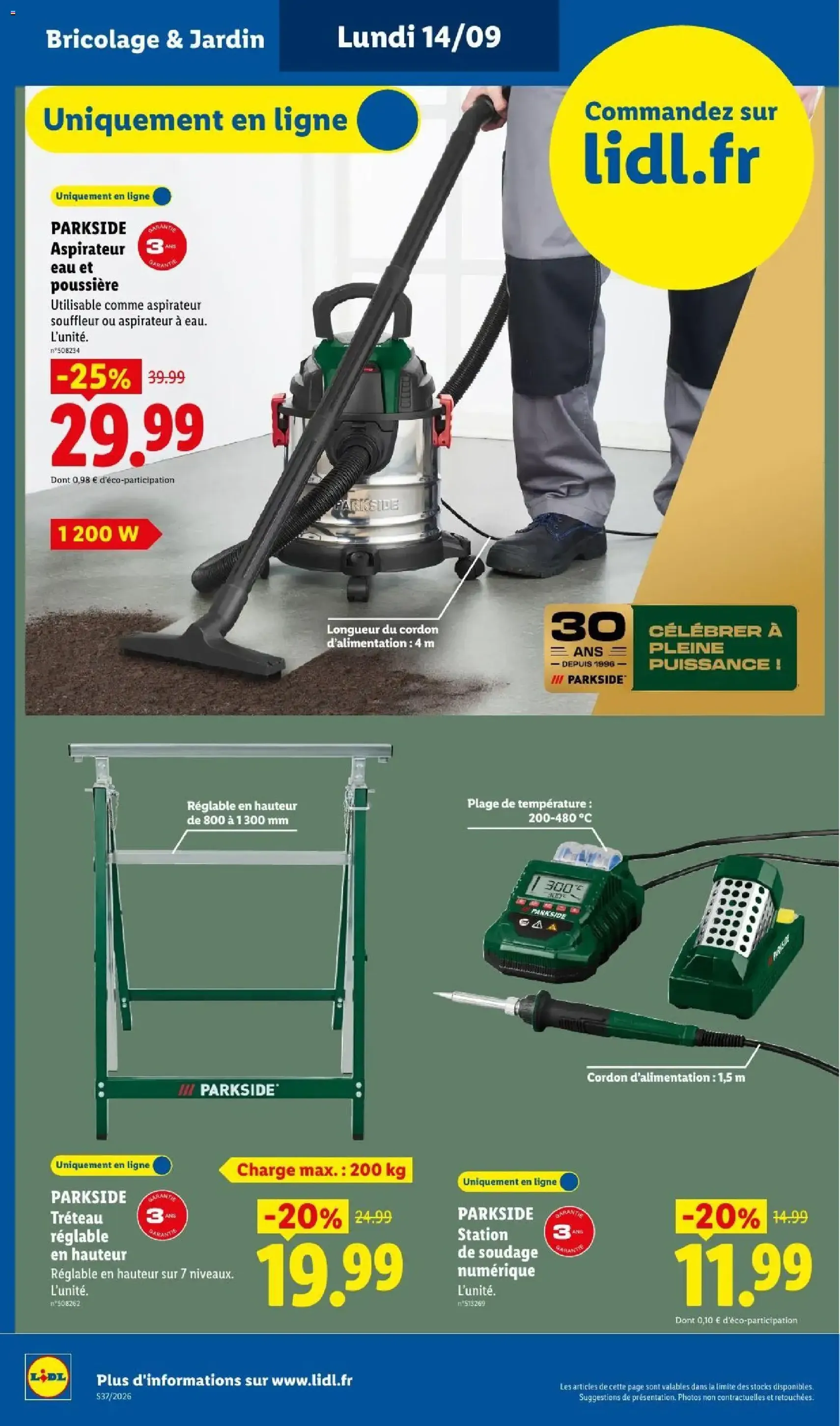 LIDL catalogue - brochure valable à partir du 10/09/2026, page 38 sur 54