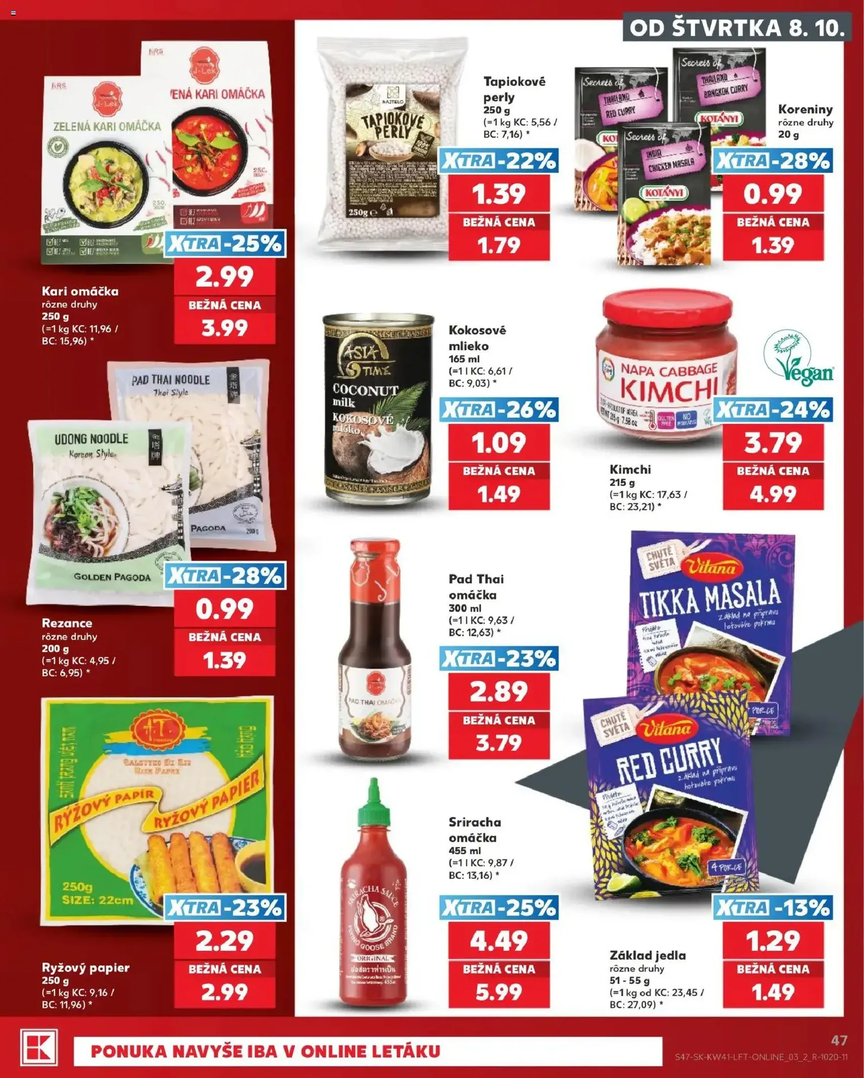 Kaufland leták - platný leták od 08.10.2026 strana 47 z 86