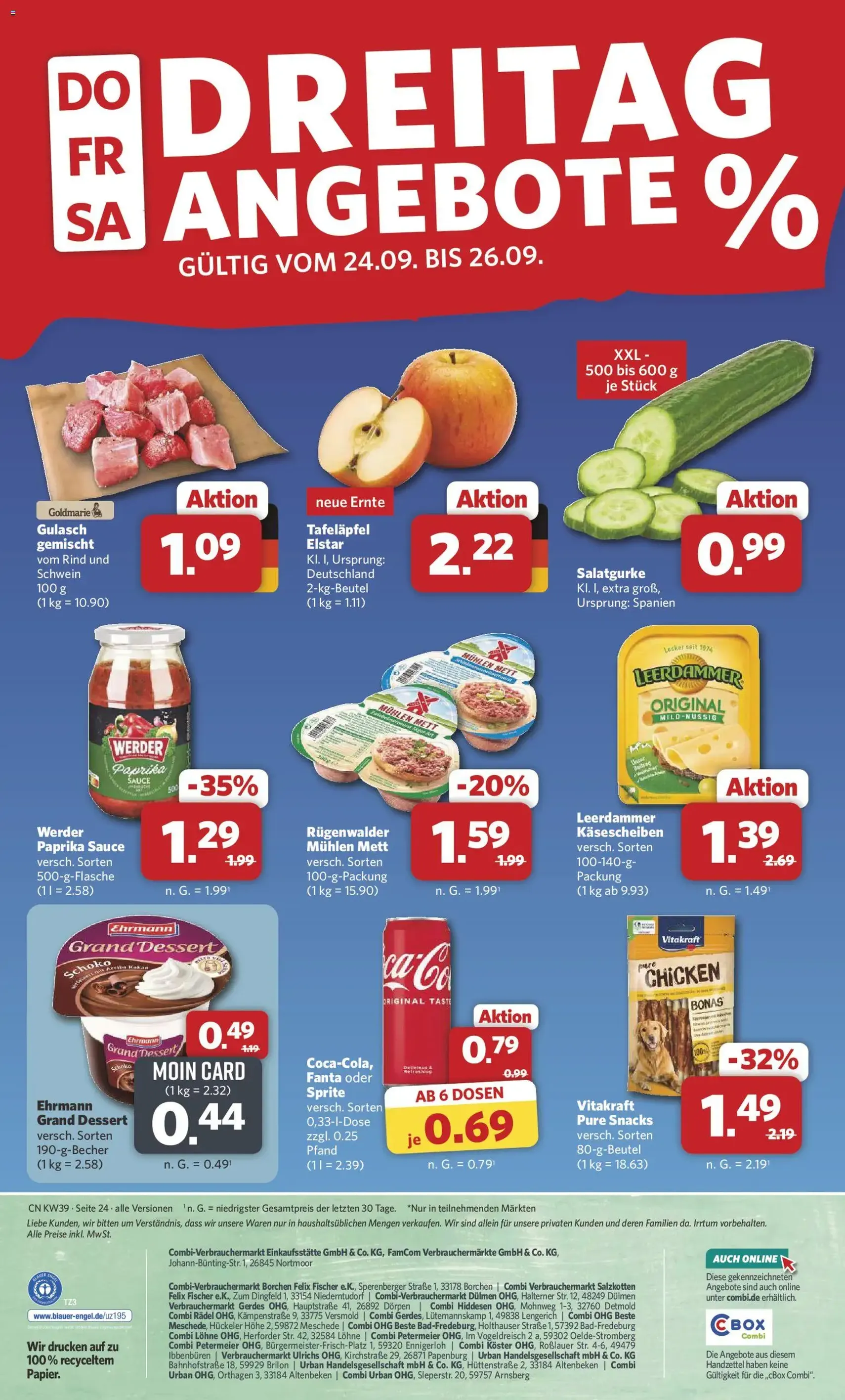 Combi Prospekt - Gültiger Prospekt ab 21.09.2026, Seite 26 von insgesamt 32