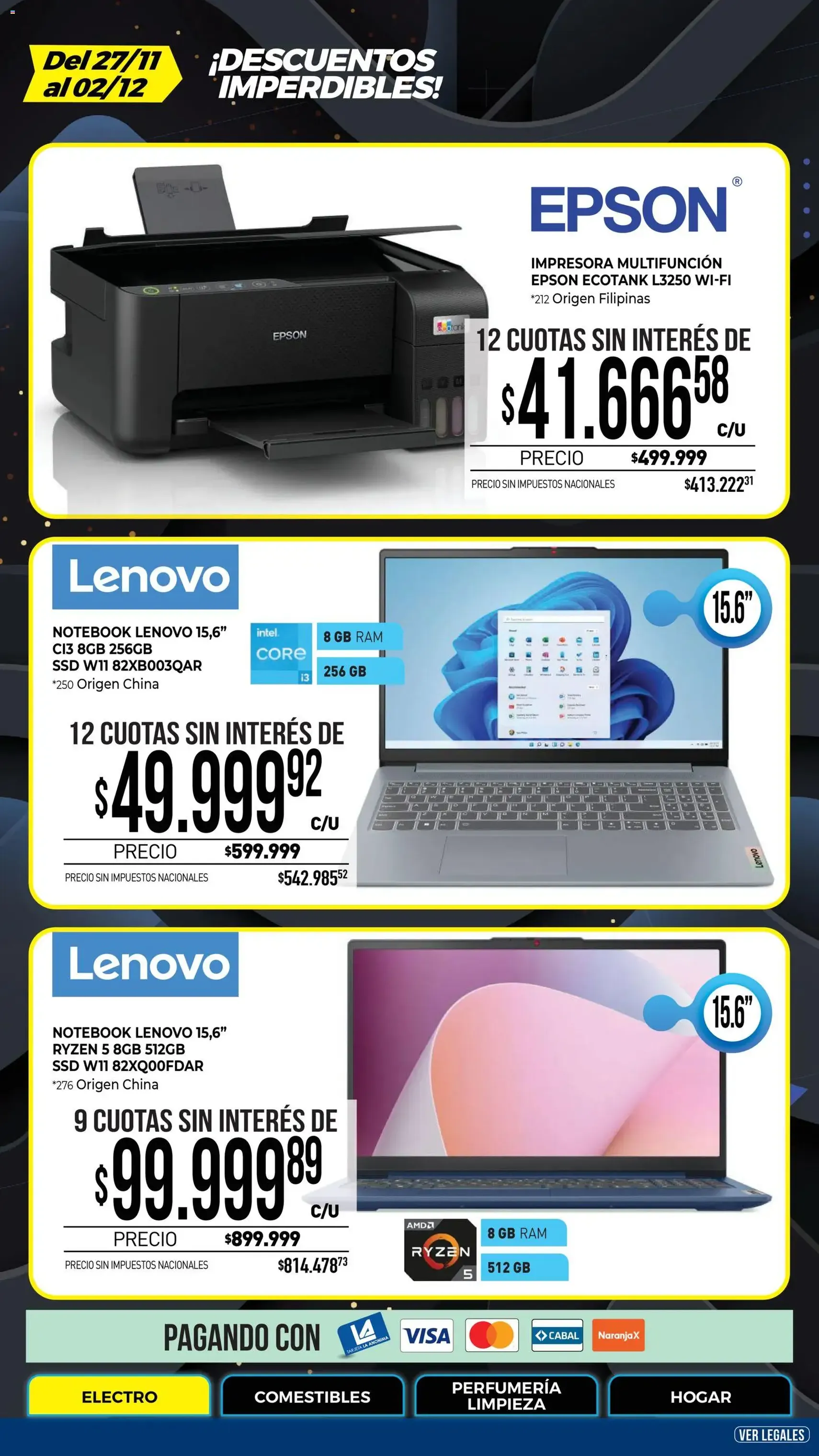 La Anonima - Black Friday - folleto válido desde 27/11/2025 página 3 de 45