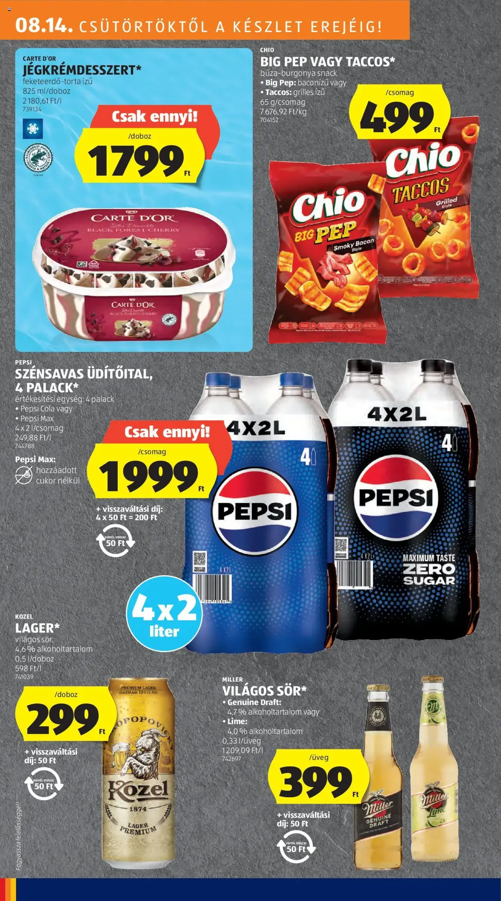 Aldi Akciós újság - 2025.08.14. érvényes szórólap 22 oldal 52 oldalból Aldi Akciós újság - 2025.08.14. érvényes szórólap 22 oldal 52 oldalból