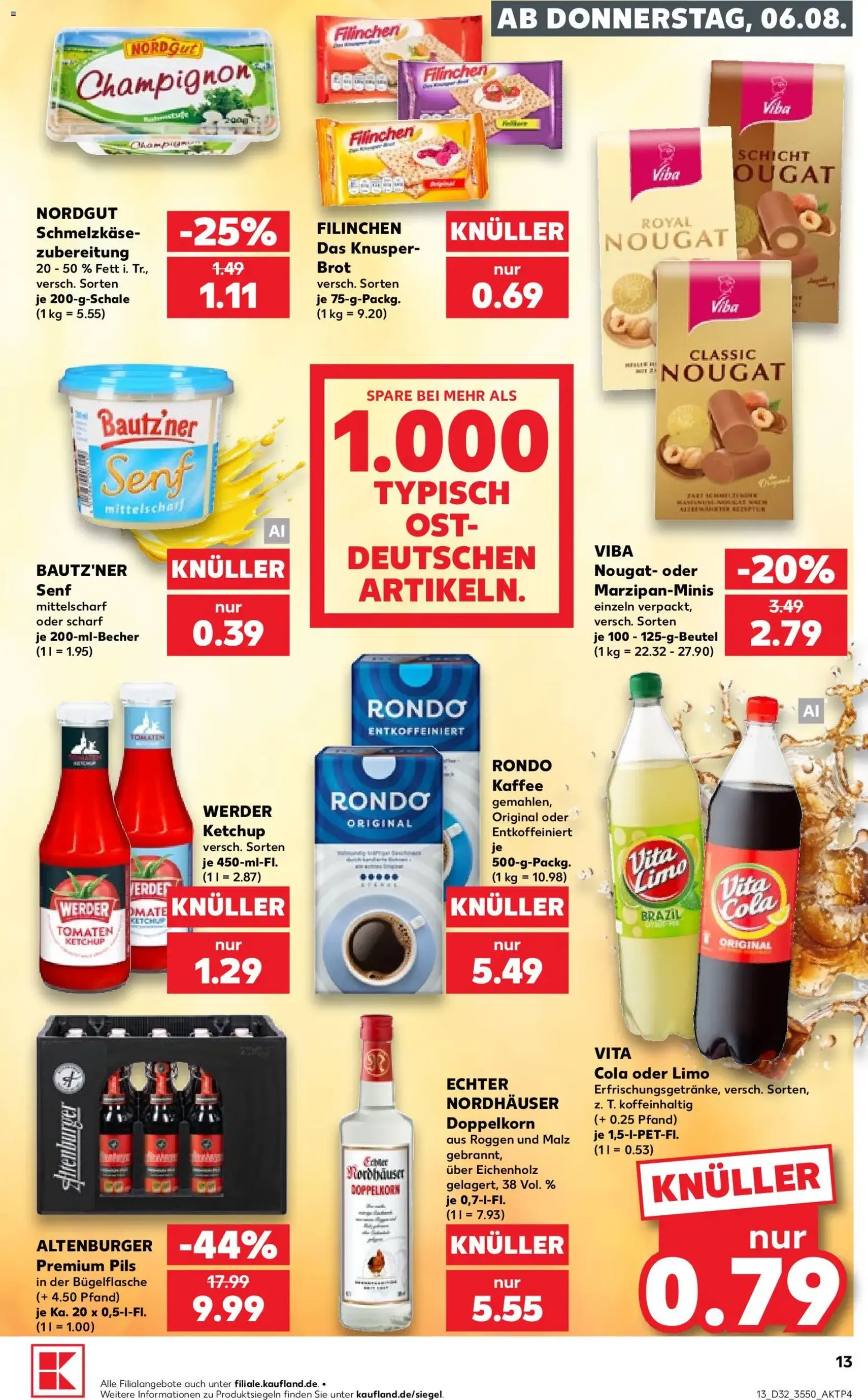 Kaufland Prospekt - Gültiger Prospekt ab 06.08.2026, Seite 13 von insgesamt 58