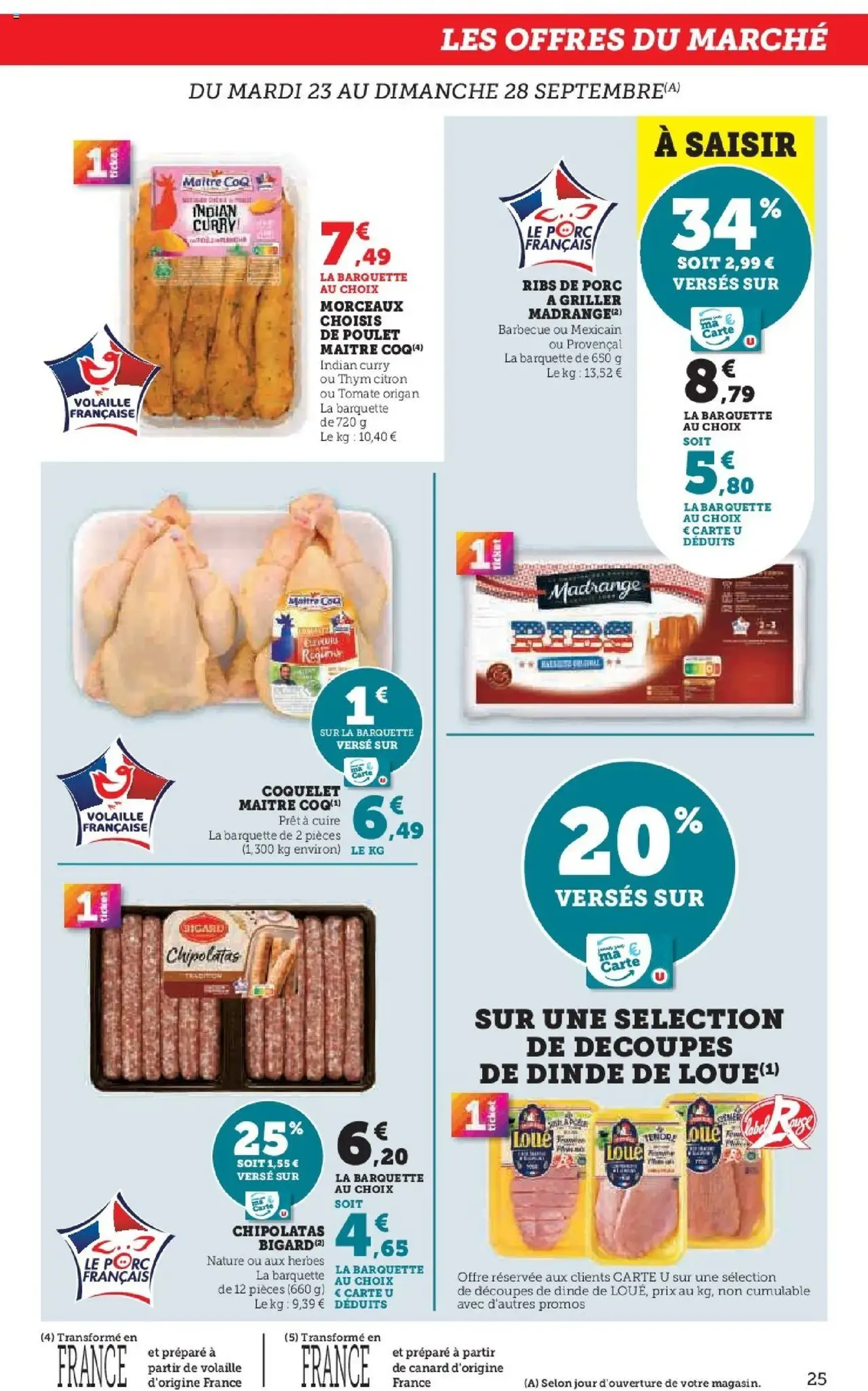 U Express catalogue - brochure valable à partir du 23/09/2025, page 25 sur 32